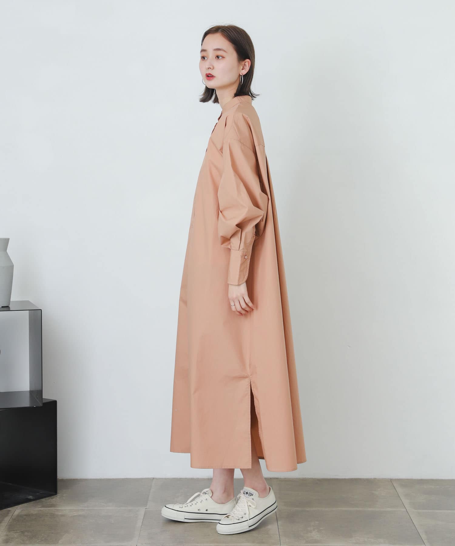 One C 低身長向けサイズ展開あり コクーンスリーブシャツワンピース 24 26b013 Urban Research公式ファッション通販