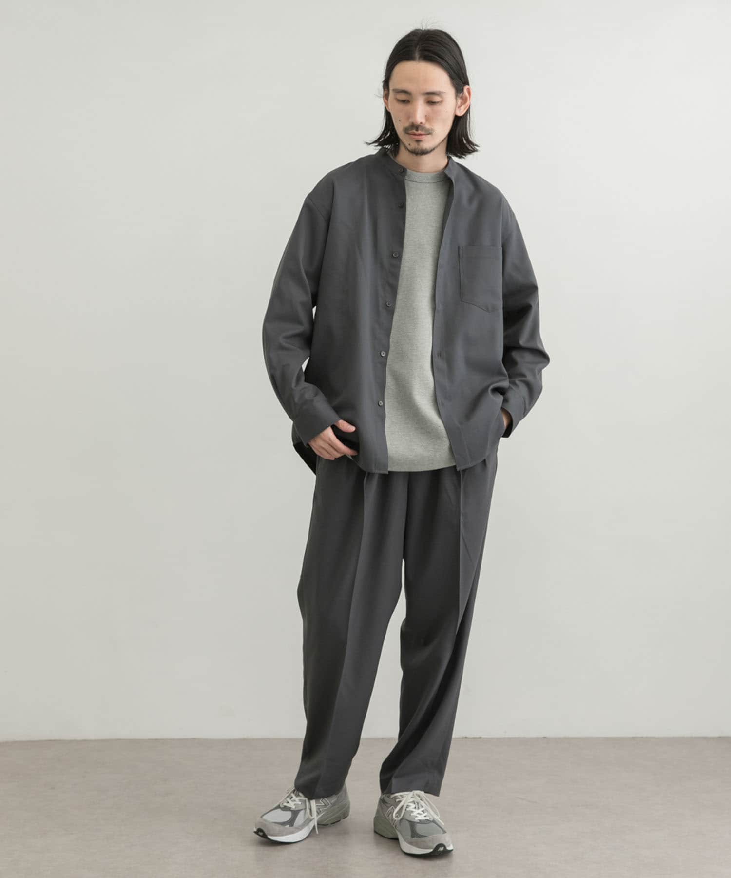 WASHABLEウールバンドカラーシャツ[UR24-13B001]｜URBAN RESEARCH公式ファッション通販
