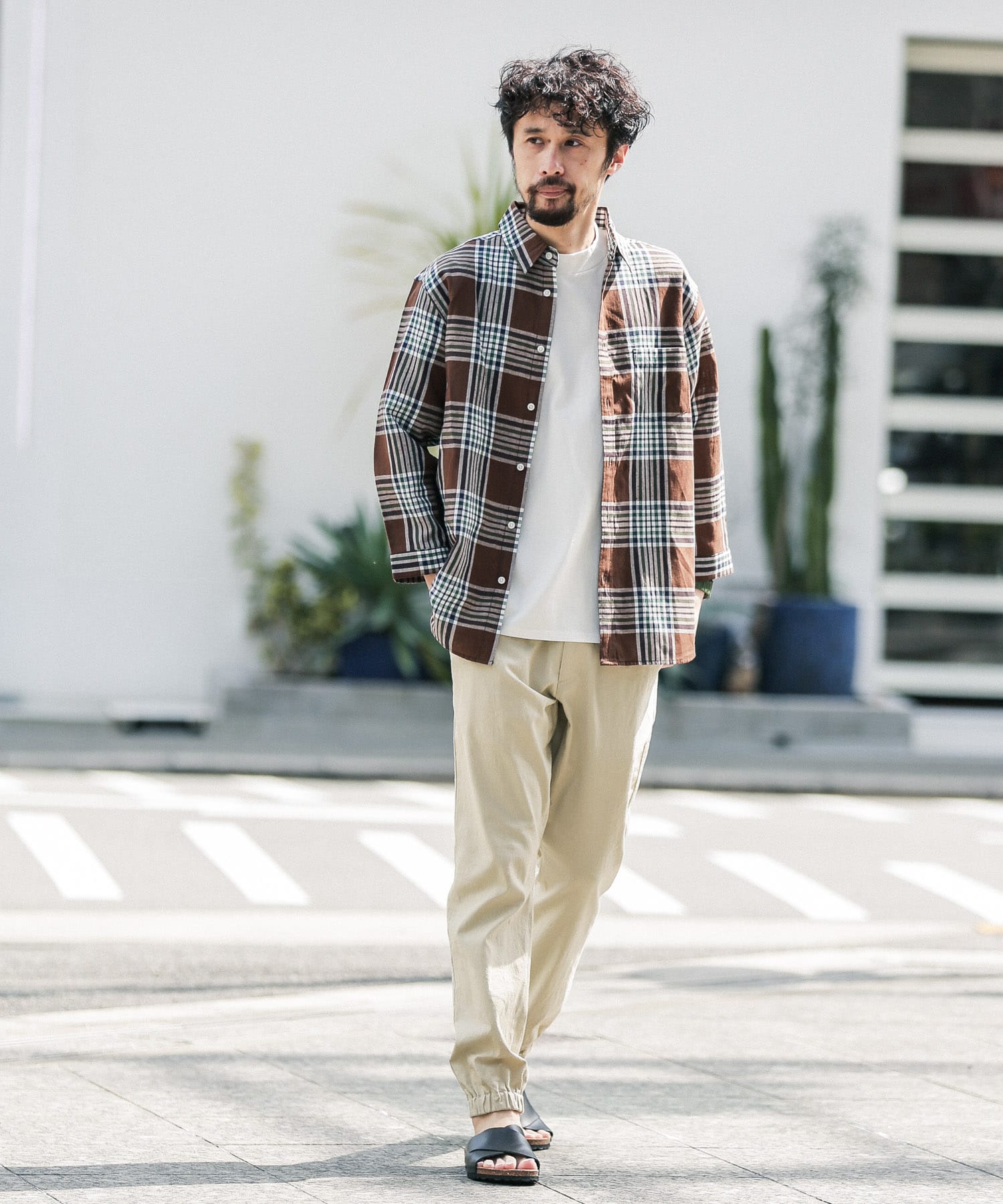 リネン七分袖シャツ[LA25-13S001]｜URBAN RESEARCH公式ファッション通販