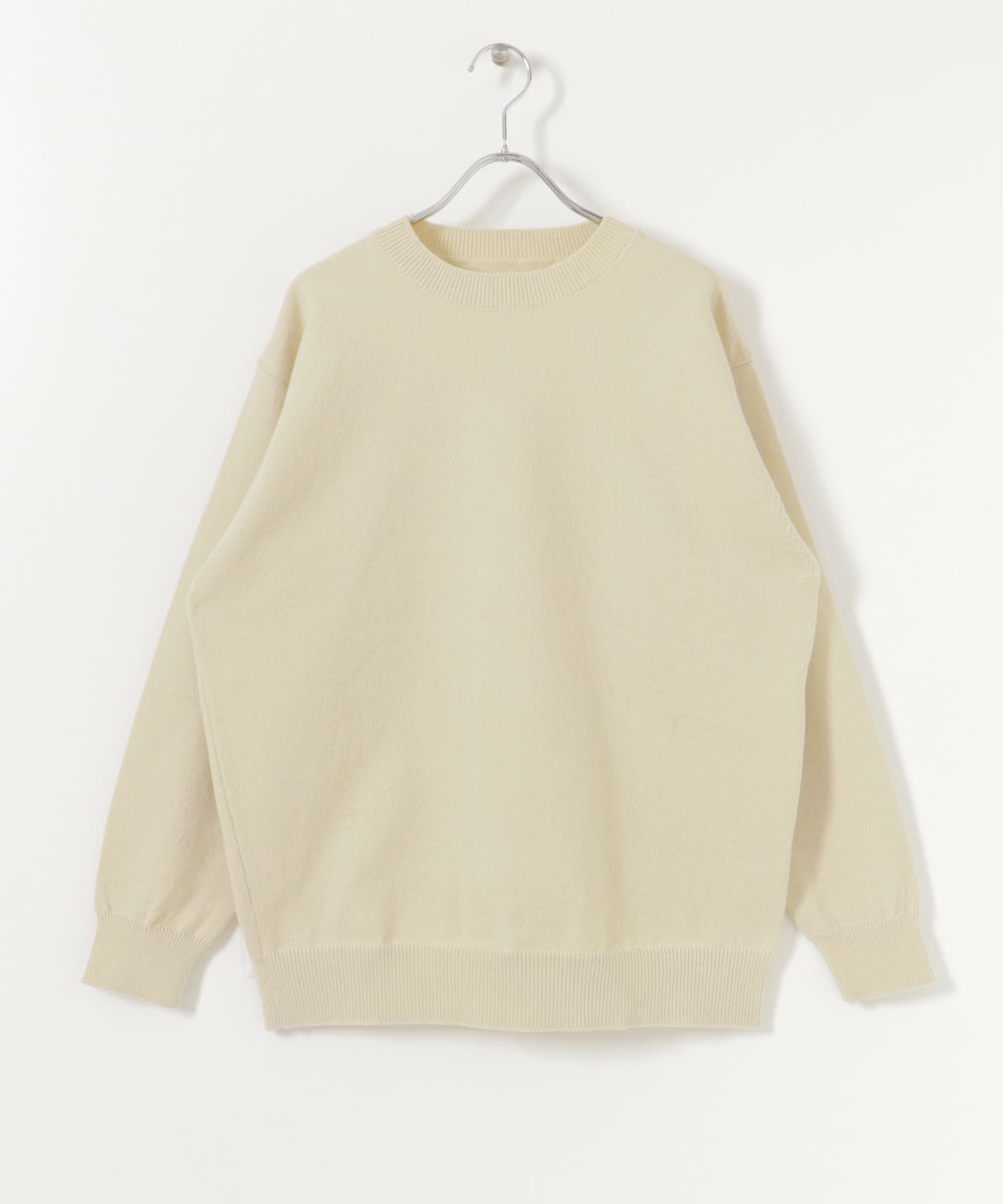 Yonetomi RIGID CASHMERE KNIT PULLOVER[224-017-BSM27]｜URBAN