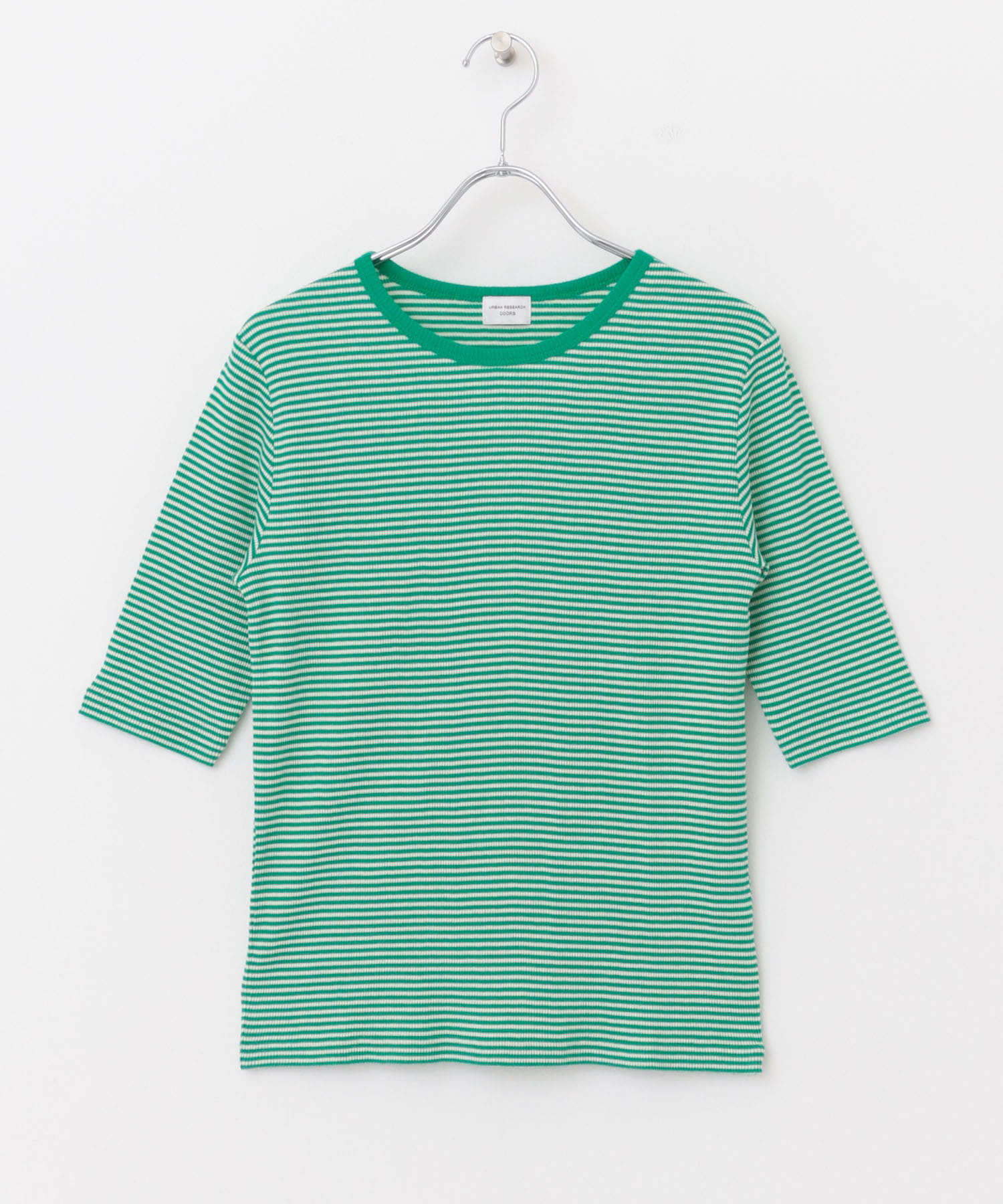 ミジンボーダーテレコ6分袖Tシャツ[DR25-21E112]｜URBAN RESEARCH公式