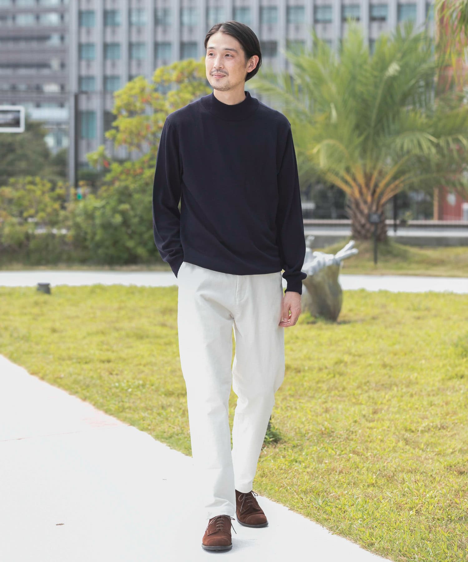 LIFE STYLE TAILOR ハーモニーモックネックニット[DT27-12L003]｜URBAN RESEARCH公式ファッション通販