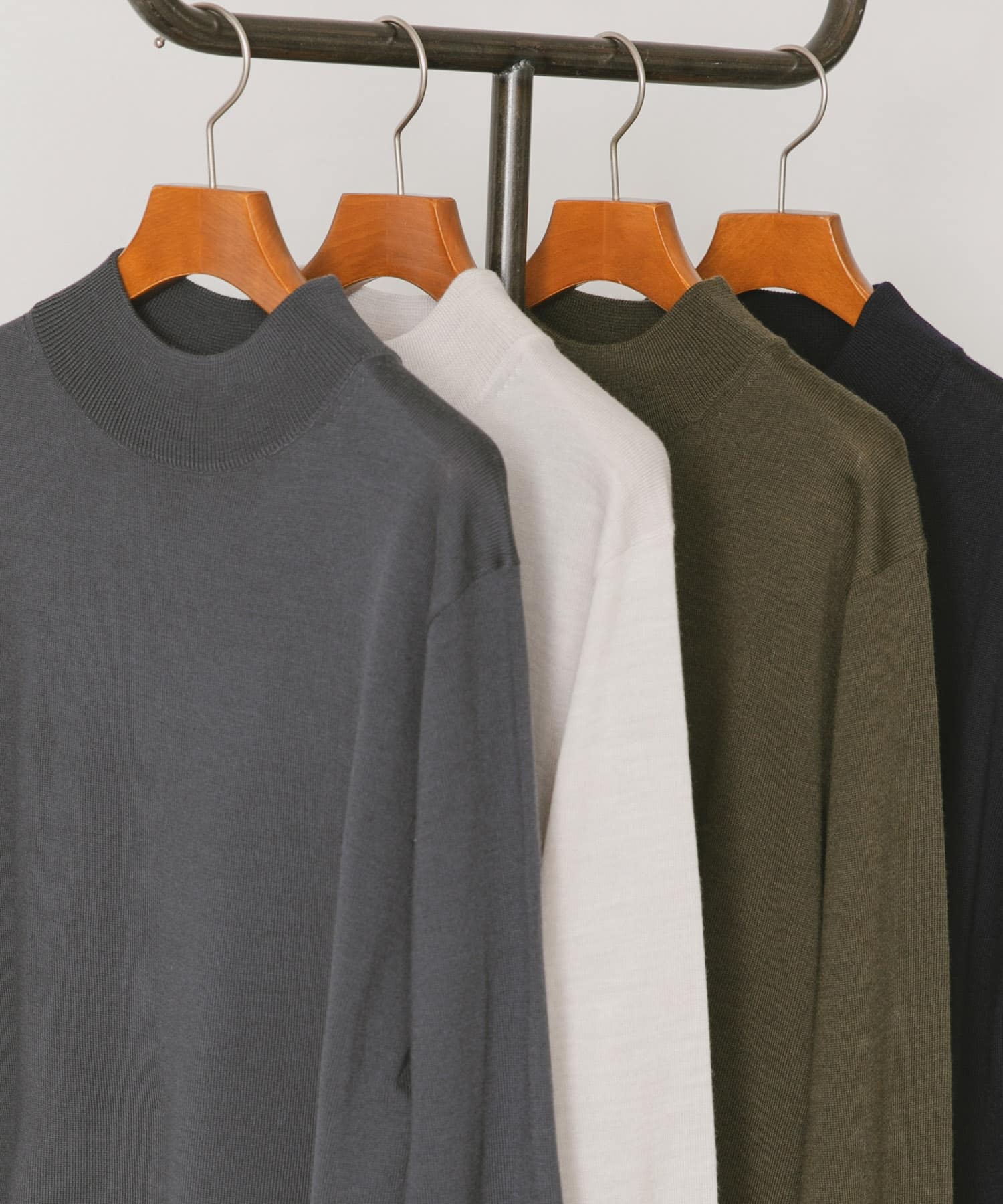 LIFE STYLE TAILOR ハーモニーモックネックニット[DT27-12L003]｜URBAN