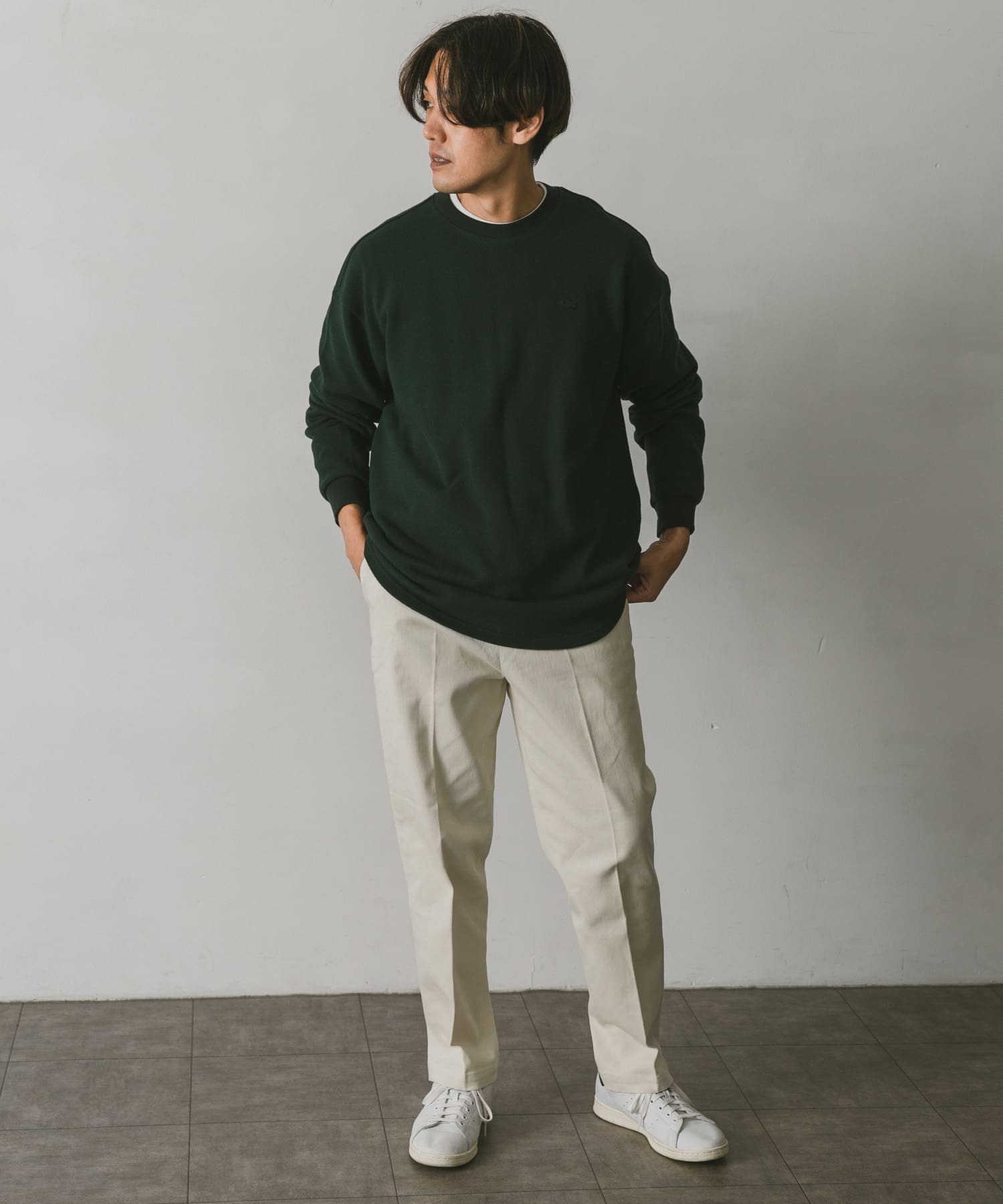 別注』LACOSTE for DOORS thick moss stitch L/S[TH232PLURD-DM26 ...