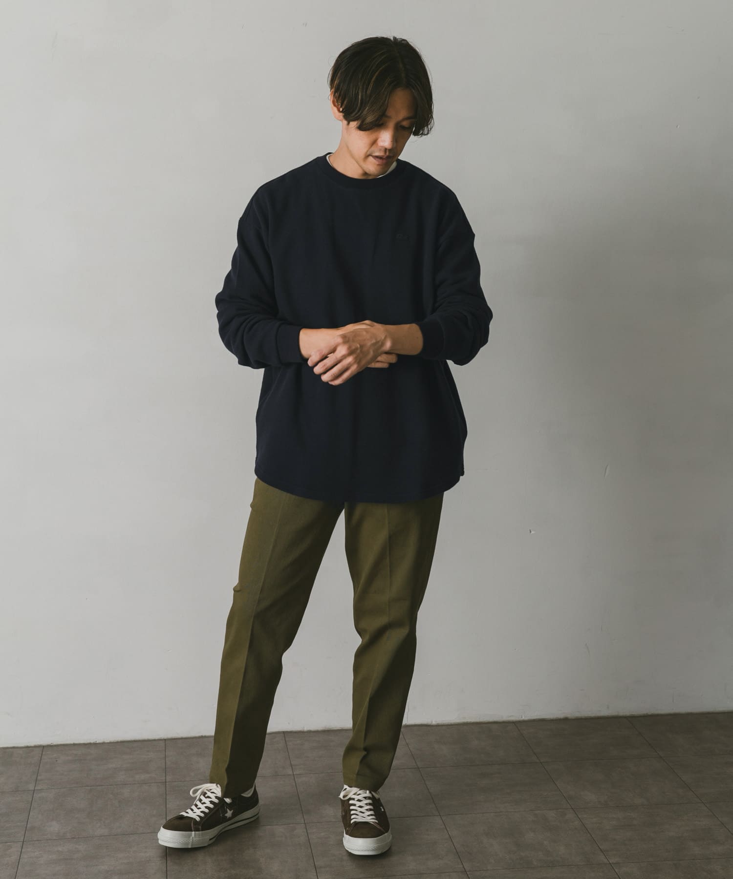 別注』LACOSTE for DOORS thick moss stitch L/S[TH232PLURD-DM26 ...