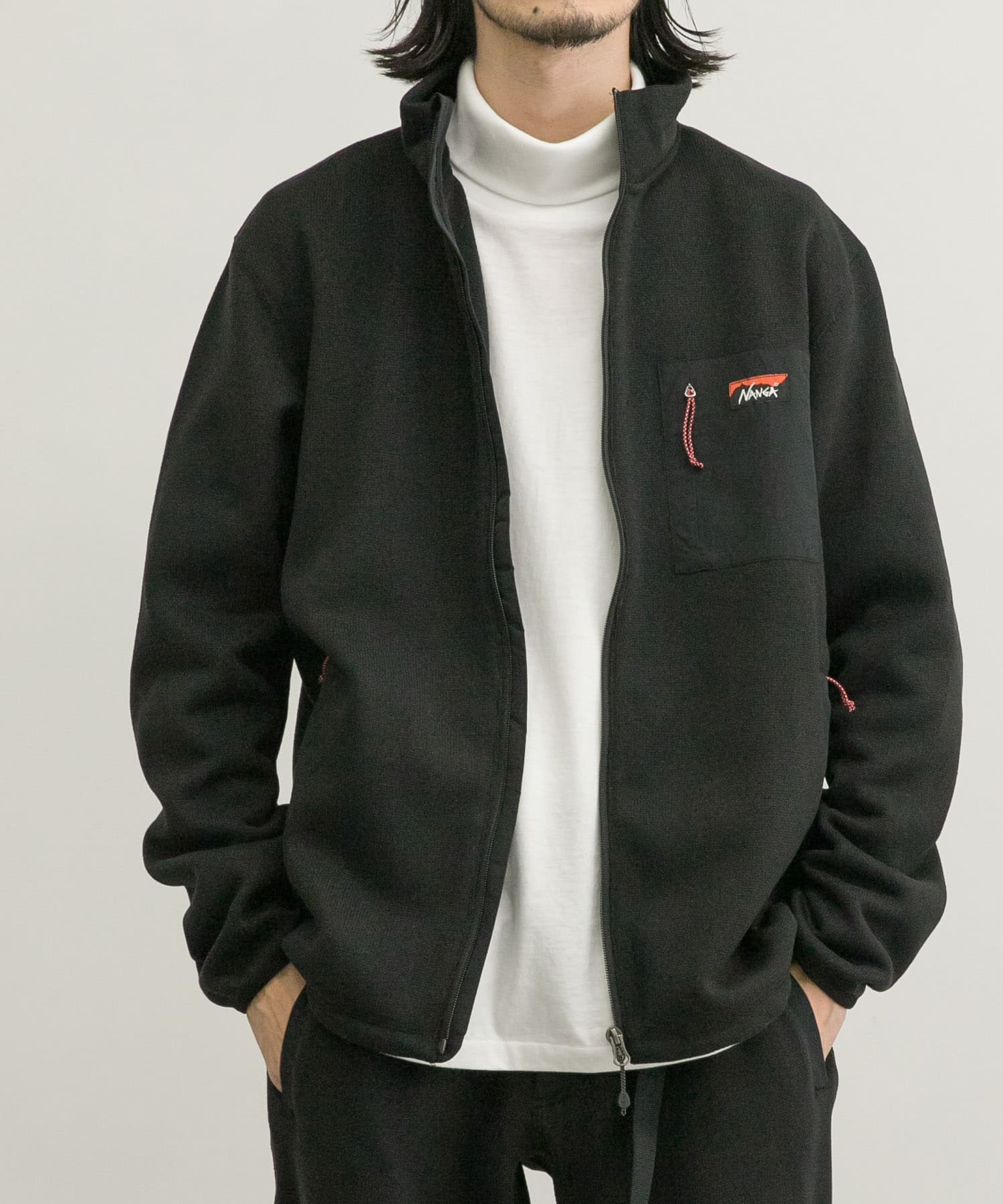 【売り切り】NANGA POLARTEC FLEECE ZIP BLOUSON