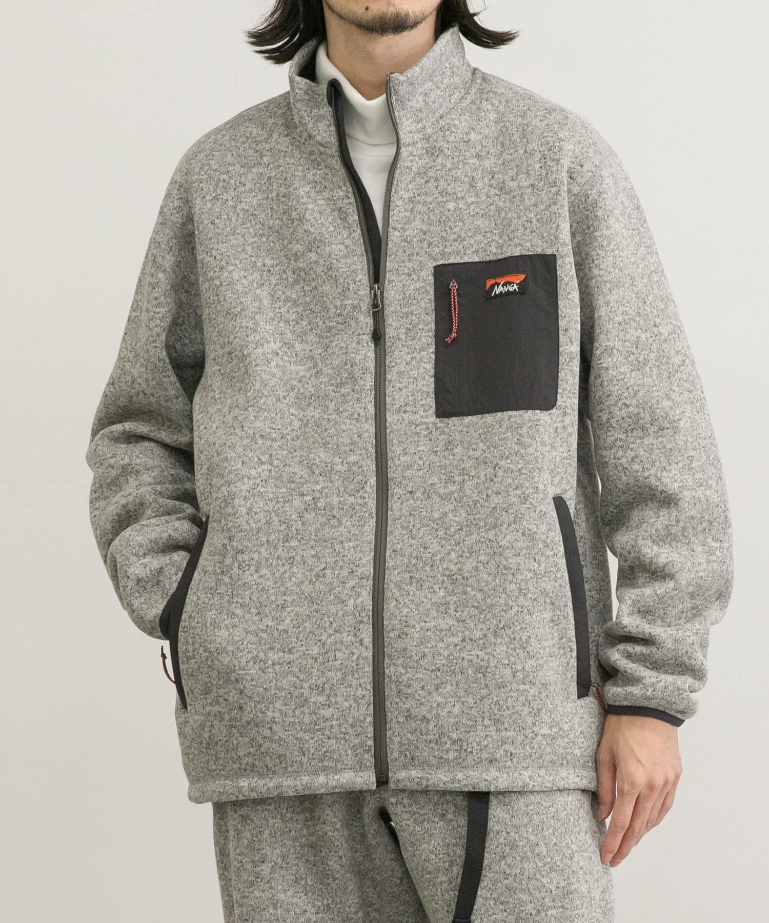 【売り切り】NANGA POLARTEC FLEECE ZIP BLOUSON