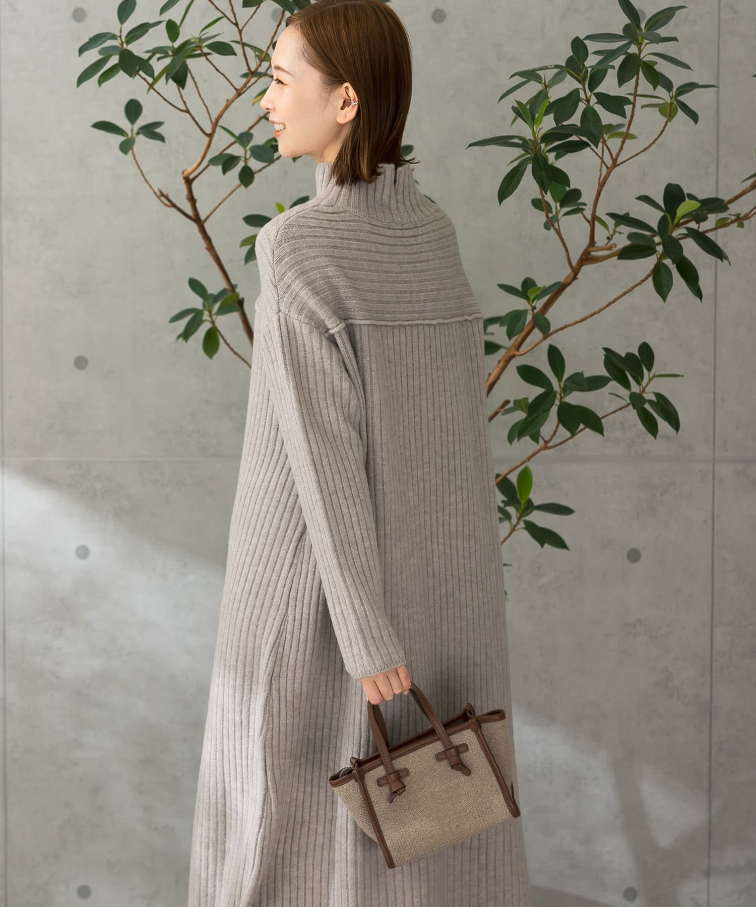 リブハイネックロングニットワンピース[RA27-26C704]｜URBAN RESEARCH 