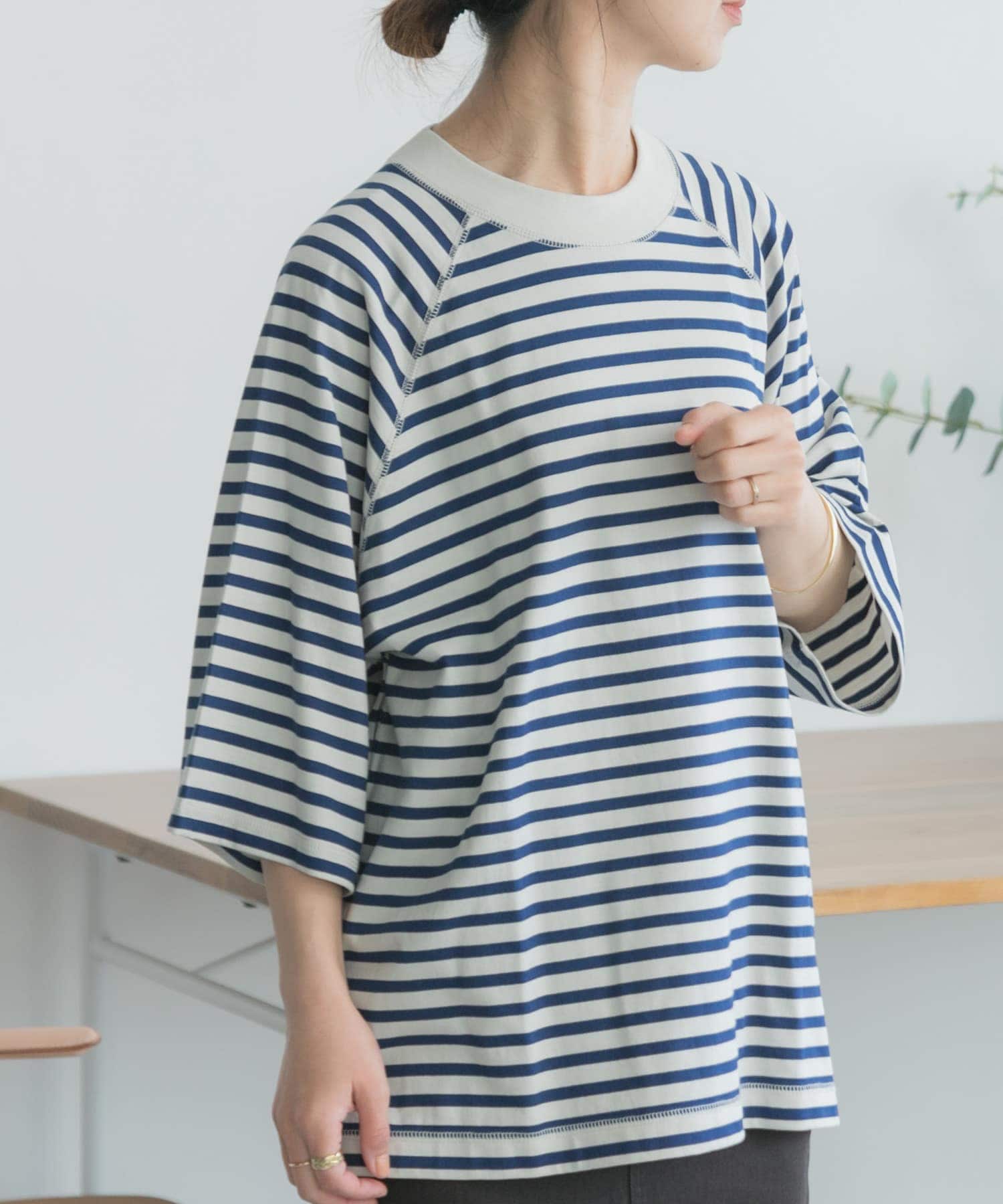 FORK&SPOON ボーダー5分袖Tシャツ[DF35-21V094]｜URBAN RESEARCH公式
