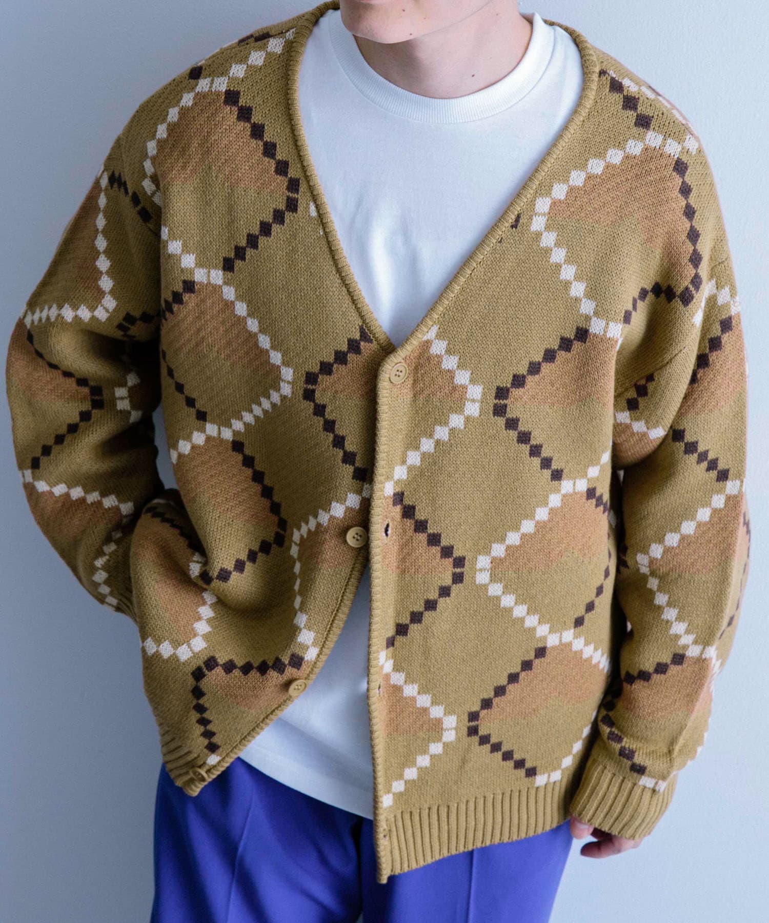 ジャカードニットカーディガン B[IT34-12A010]｜URBAN RESEARCH公式