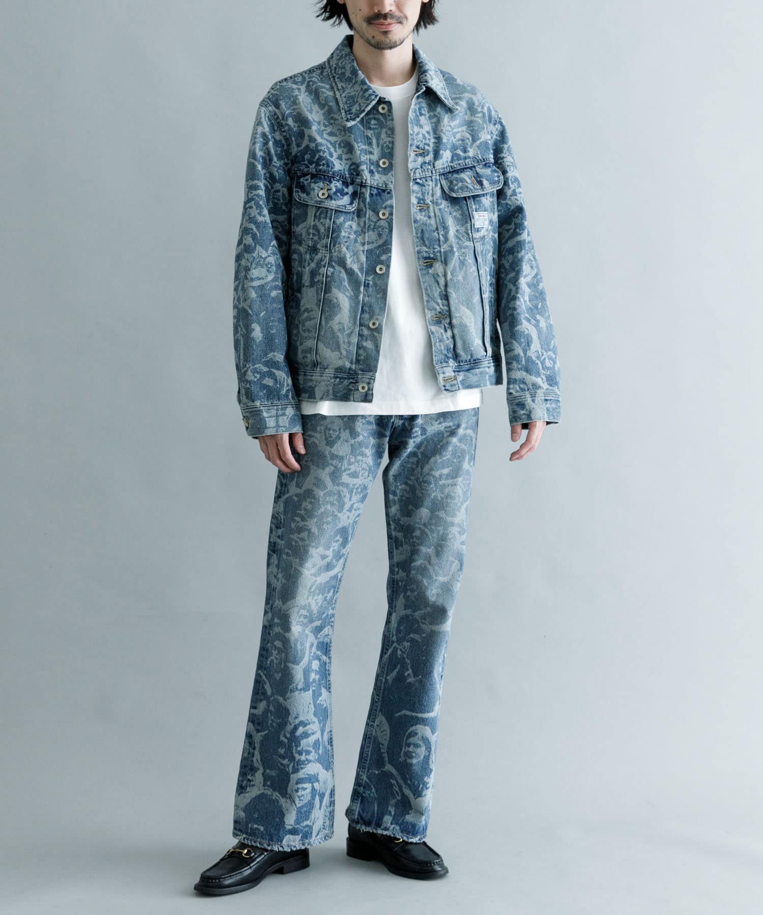濃いピンク系統 最終値下げ❗️❗️DAIRIKU Woodstock FlareDenim 