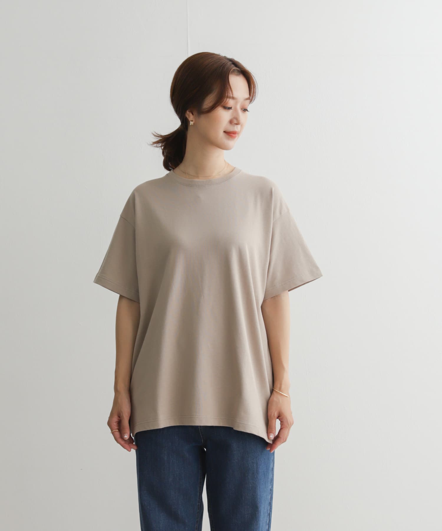 オーガニックコットンワイドチュニックTシャツ[DR35-21U122]｜URBAN RESEARCH公式ファッション通販