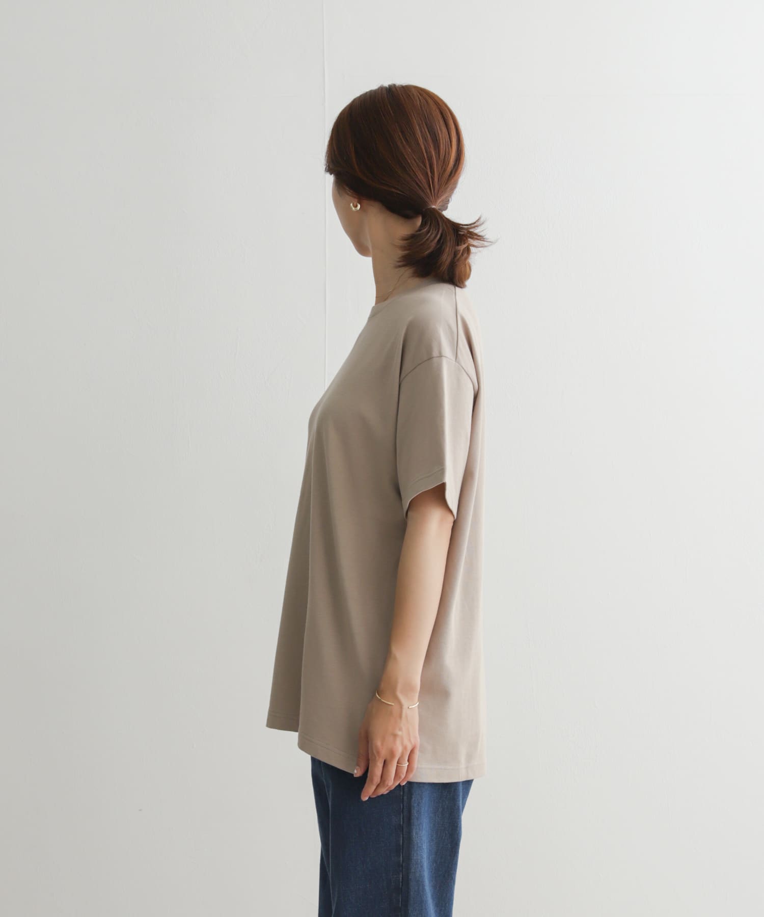 オーガニックコットンワイドチュニックTシャツ[DR35-21U122]｜URBAN