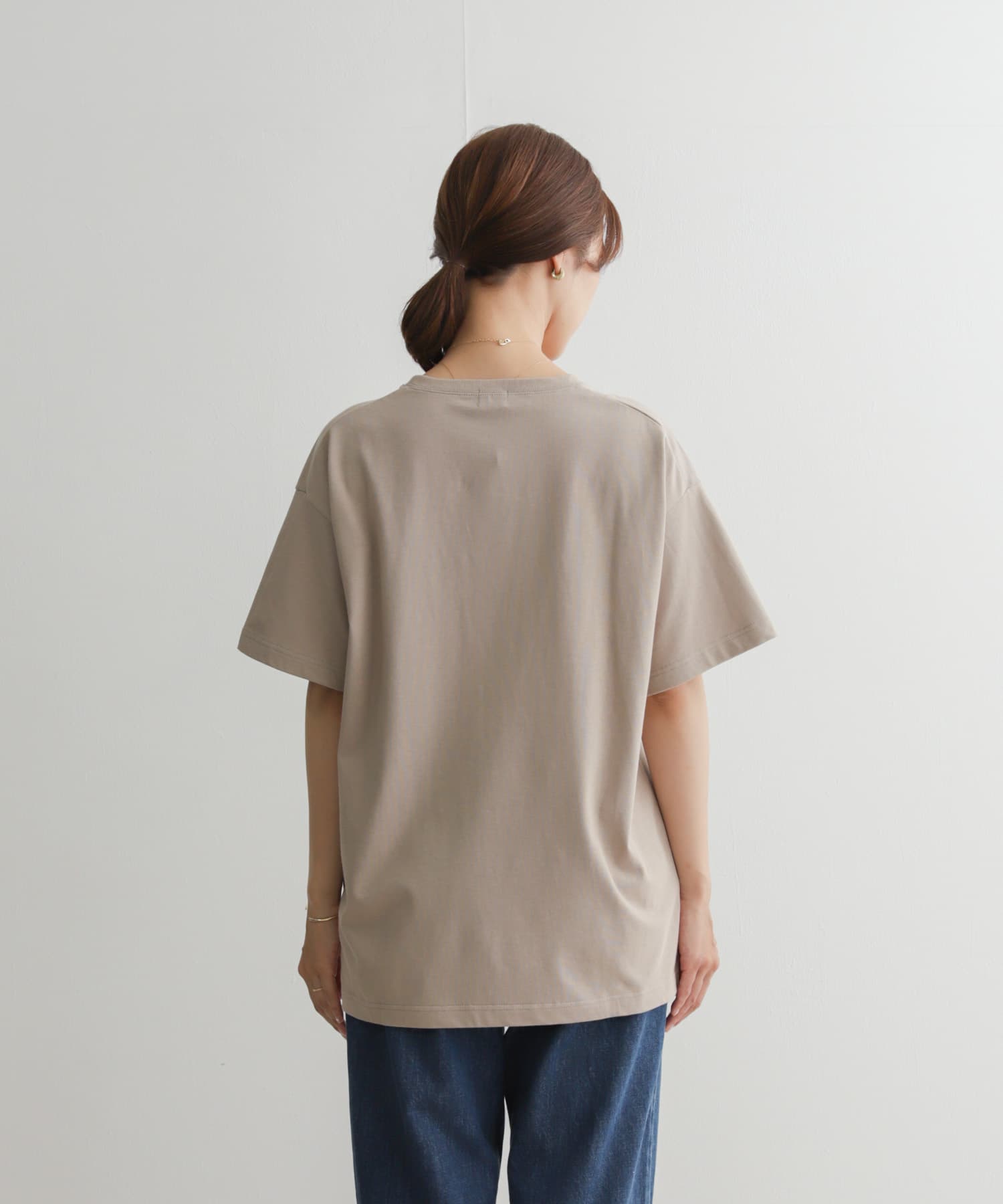 オーガニックコットンワイドチュニックTシャツ[DR35-21U122]｜URBAN