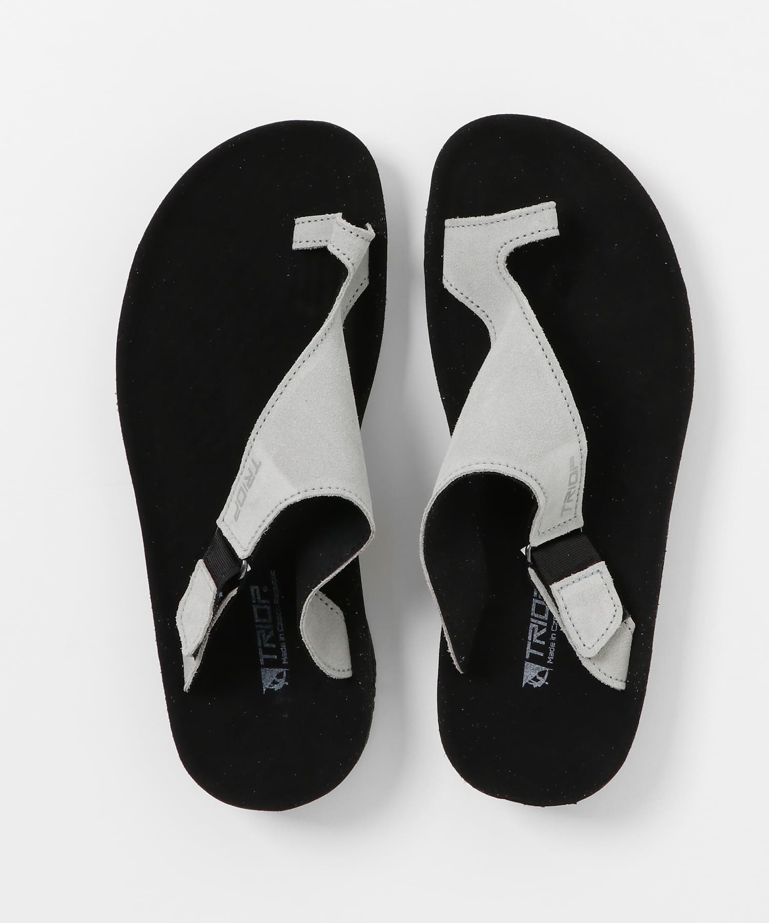 【TRIOP】 ZENI SLIPPER BLACK 26.0