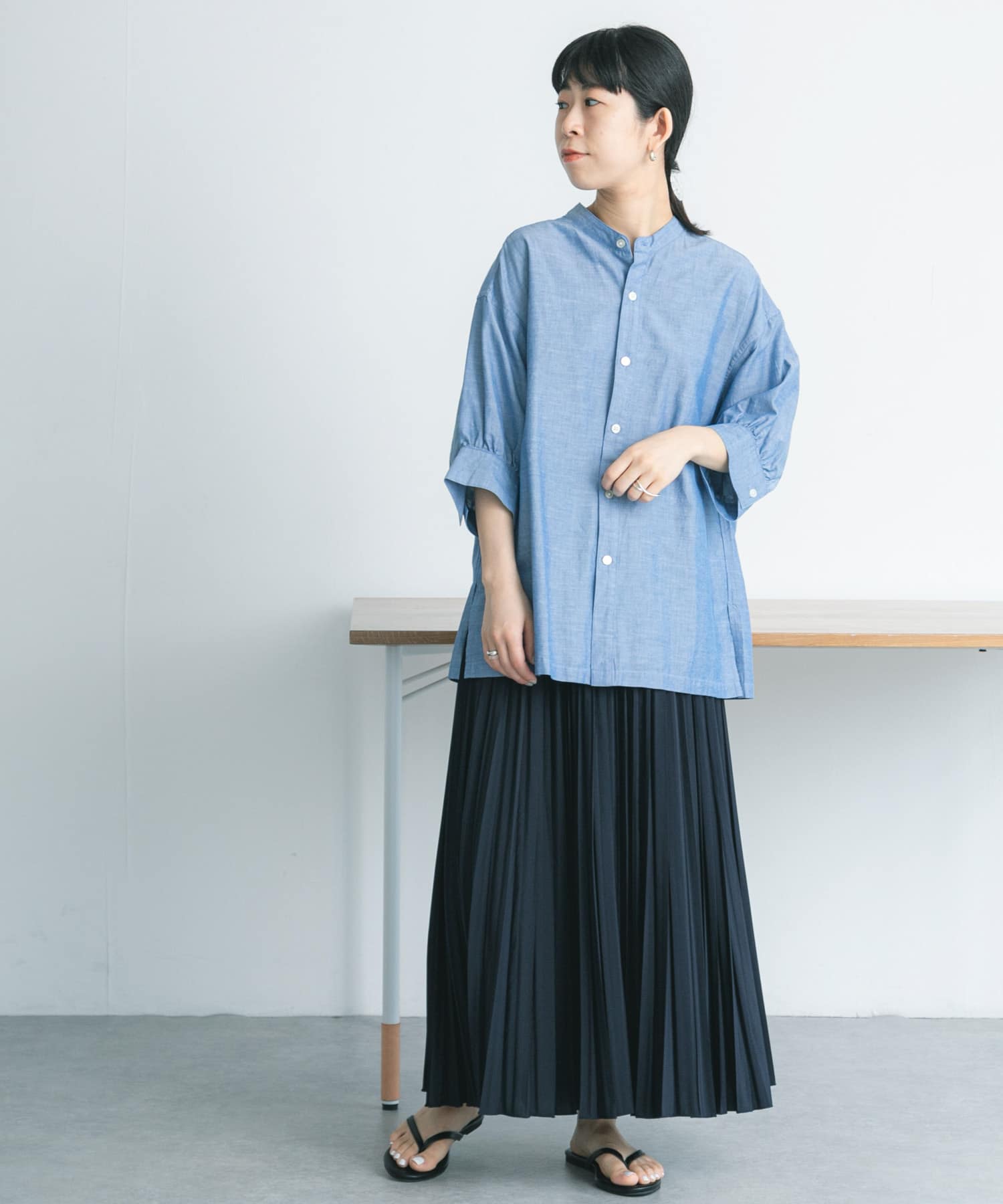 FORK&SPOON ワッシャープリーツスカート[DF35-25V135]｜URBAN RESEARCH