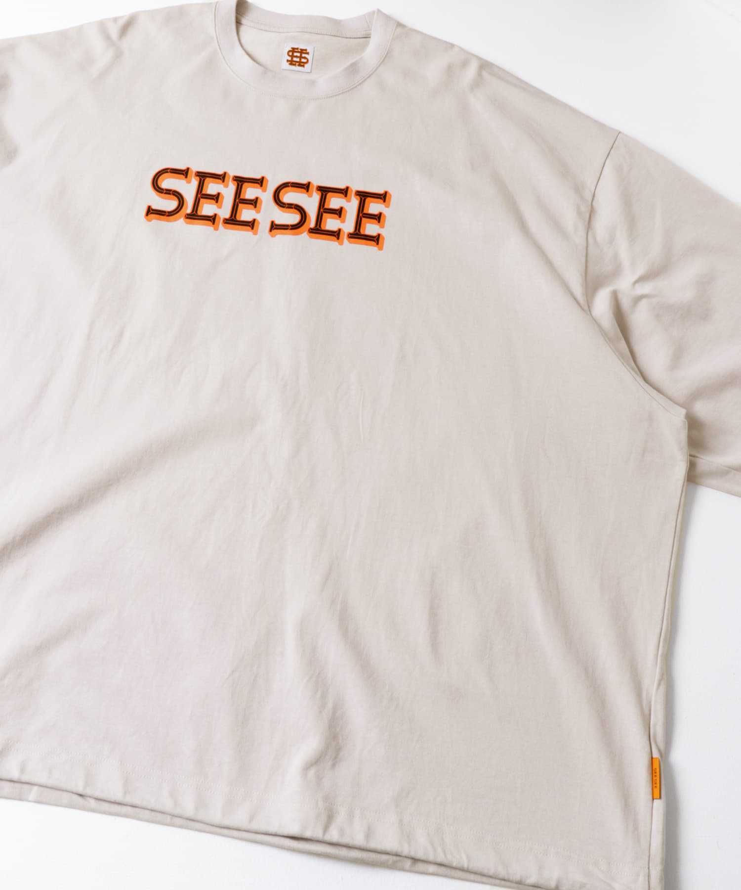 割引を販売 SEESEE×URBS SUPER BIG FLAT LONG-SLEEVE T - トップス