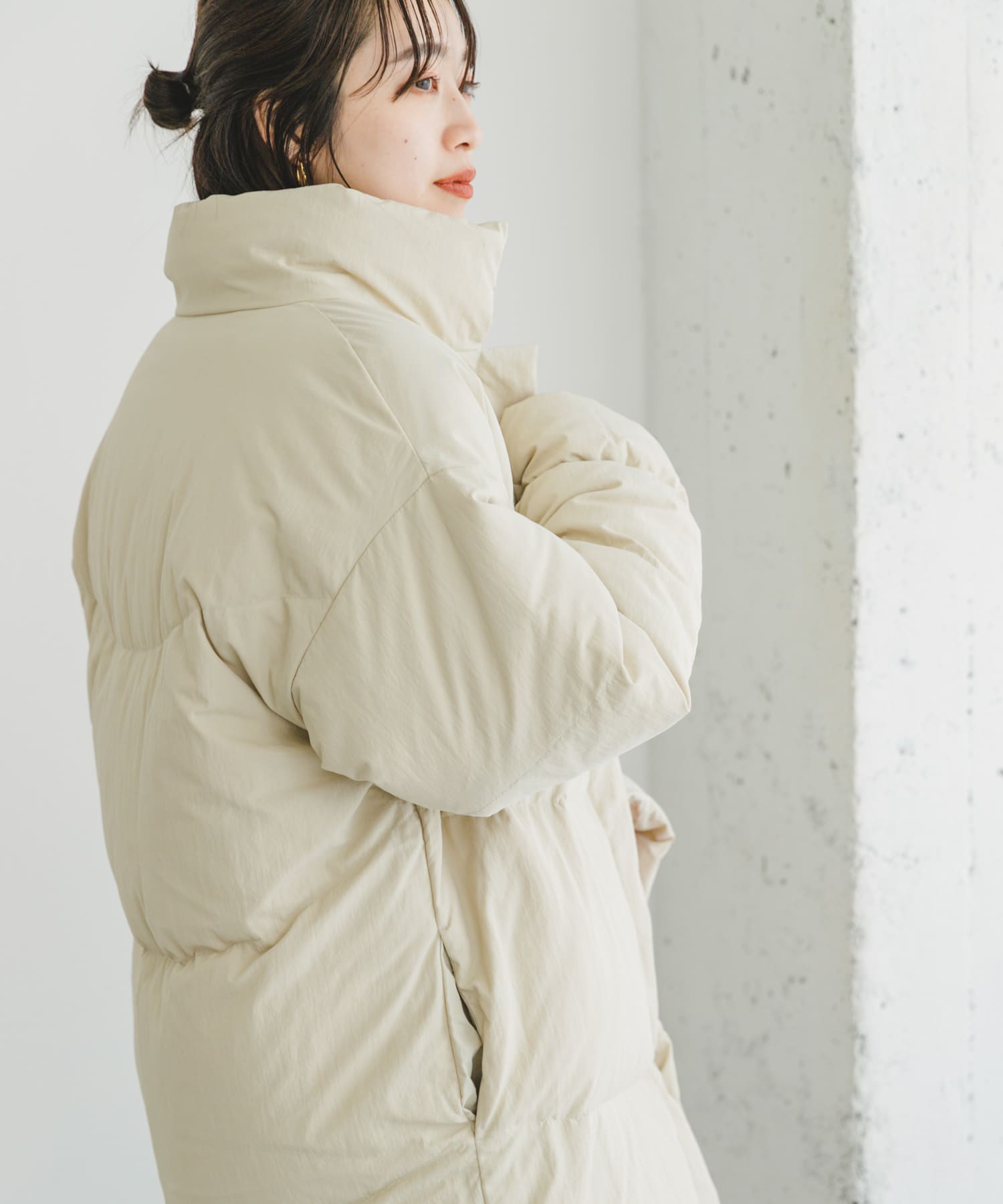 Sサイズあり』『撥水』スタンドカラーダウンコート[IT37-27C001 Sサイズあり』『撥水』スタンドカラーダウンコート[IT37-27C001