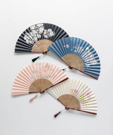 白竹堂　綾華 扇子セット