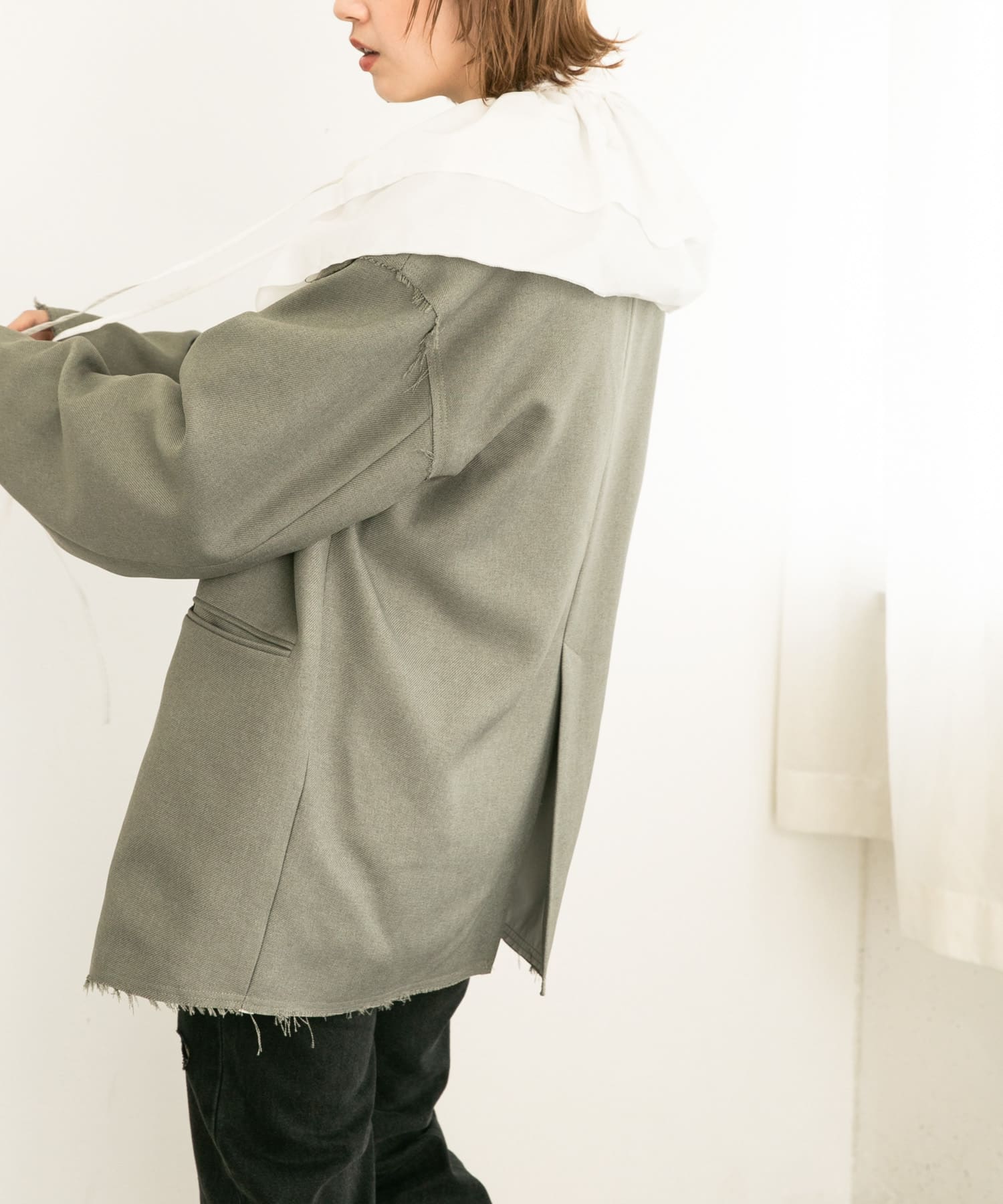 カットオフノーカラージャケット[KB36-27V070]｜URBAN RESEARCH公式