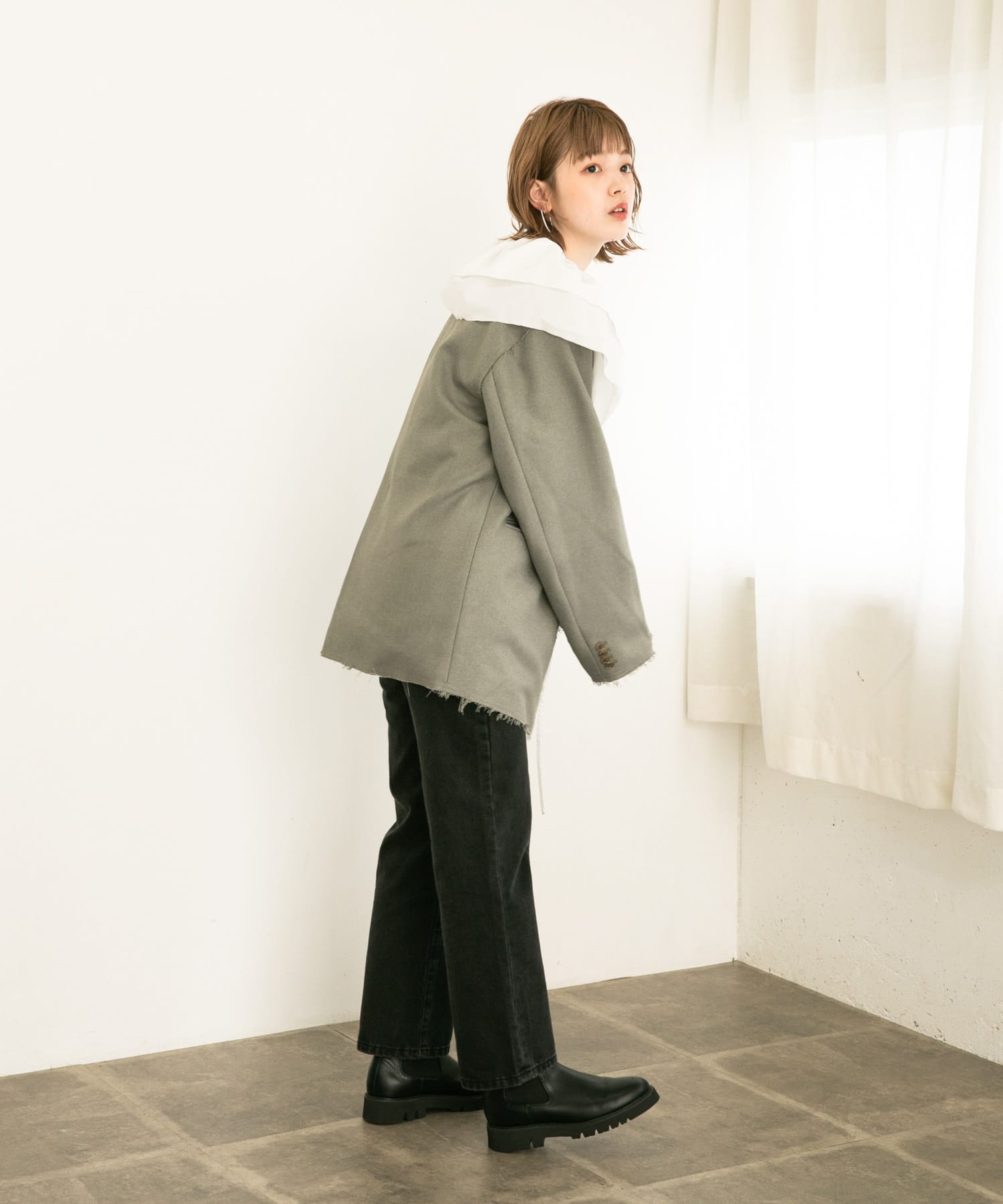 カットオフノーカラージャケット[KB36-27V070]｜URBAN RESEARCH公式