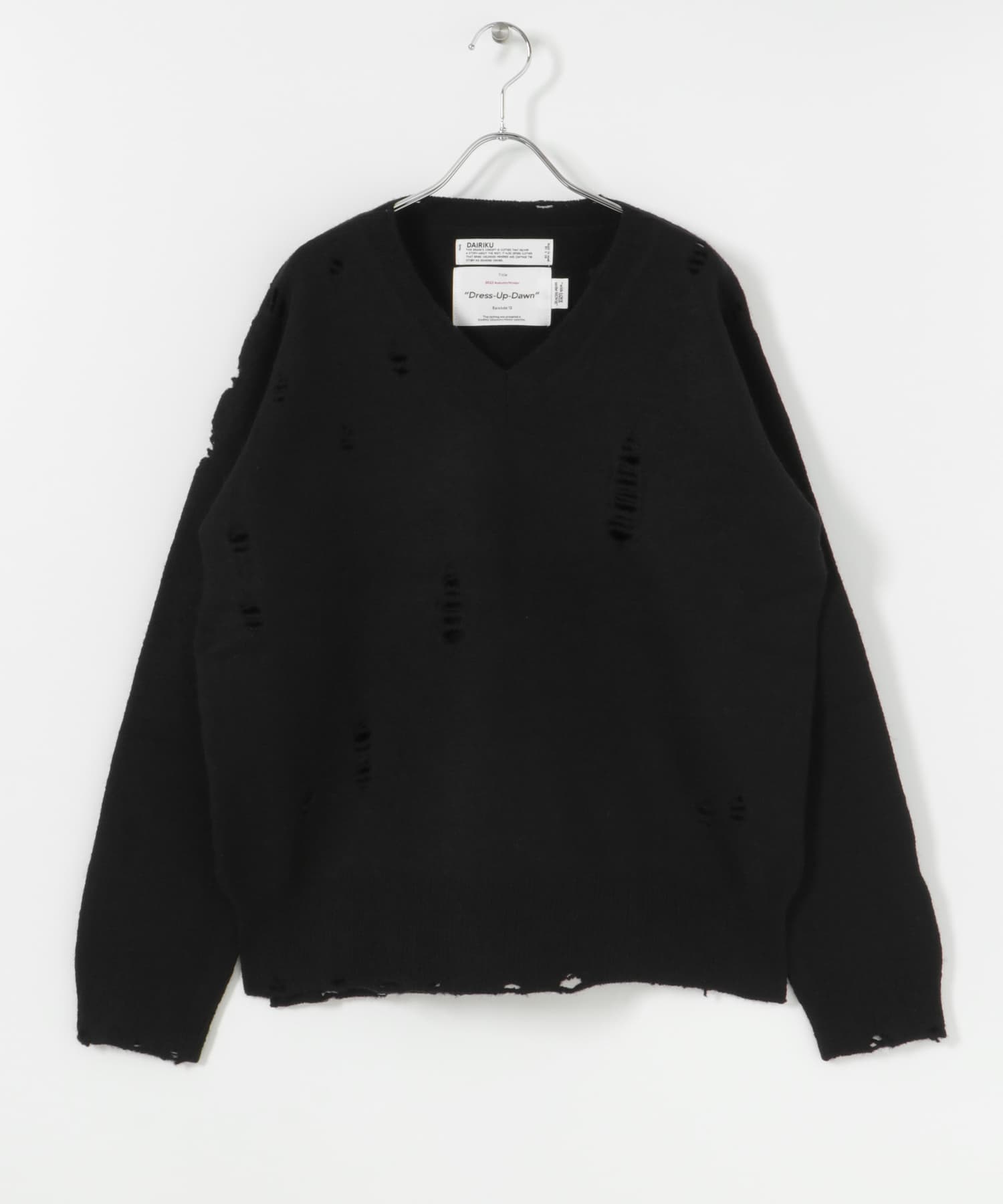 DAIRIKU Rotten Damage Knit Pullover[23AWK-5-UM36]｜URBAN
