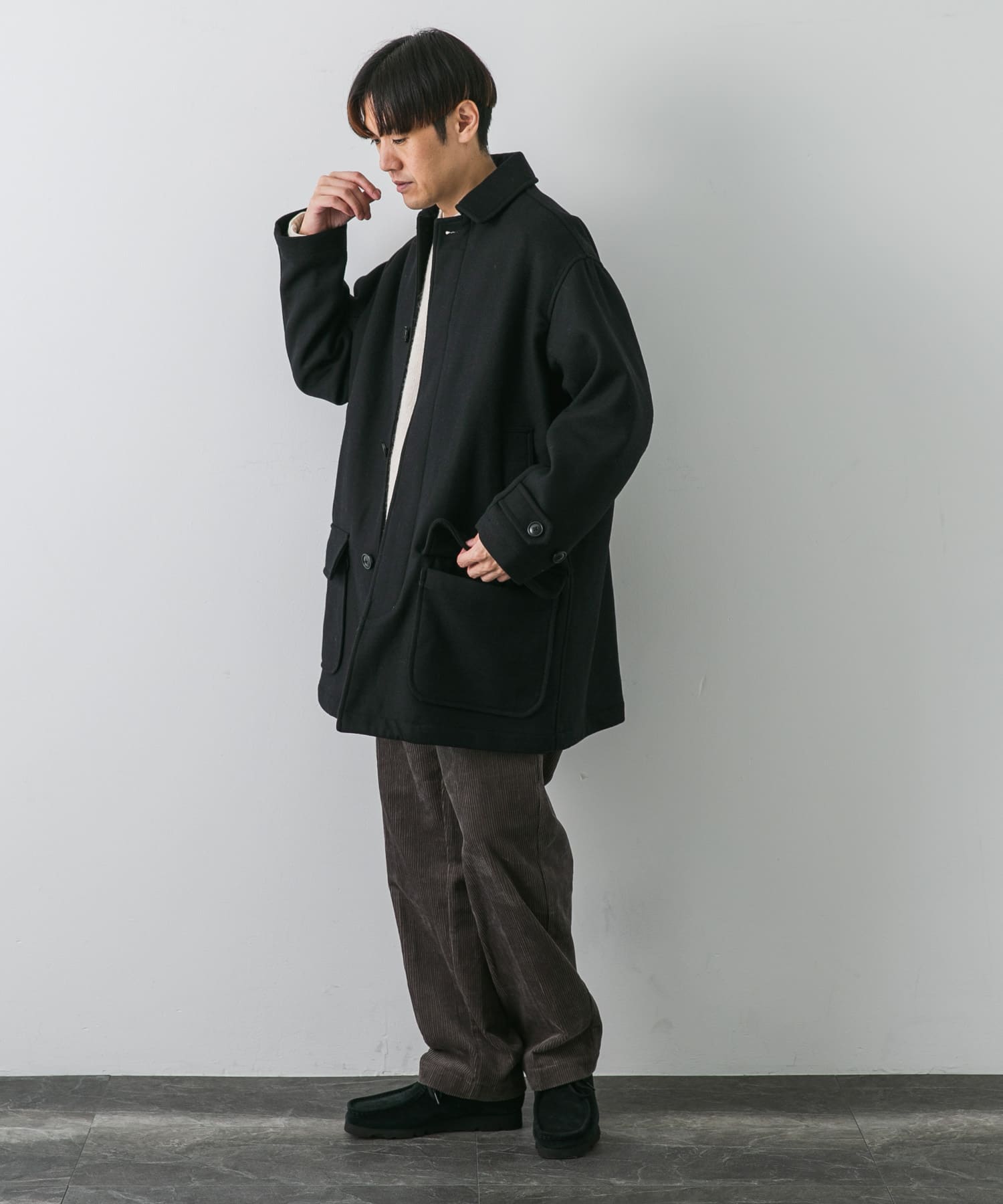 ウールメルトンミドルコート[DR37-17X703]｜URBAN RESEARCH公式 