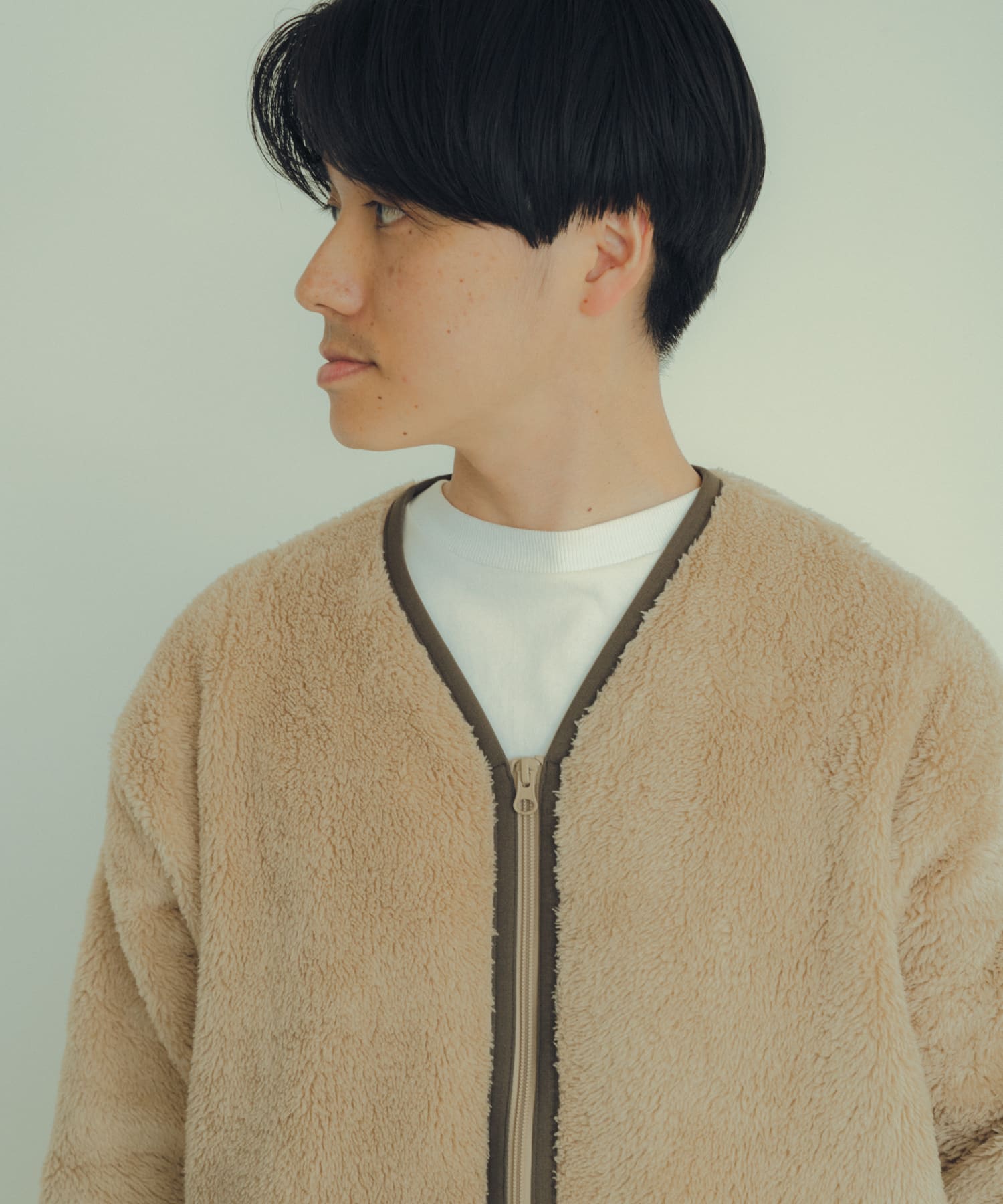 Fleece sherpa cardigan cheap