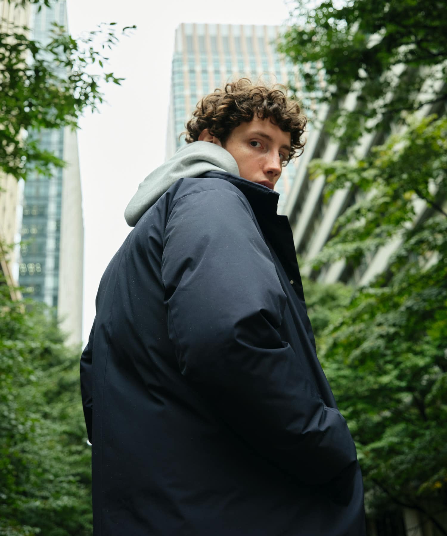 別注』+phenix WINDSTOPPER by GORE-TEX LABSスタンドダウンコート[poo ...