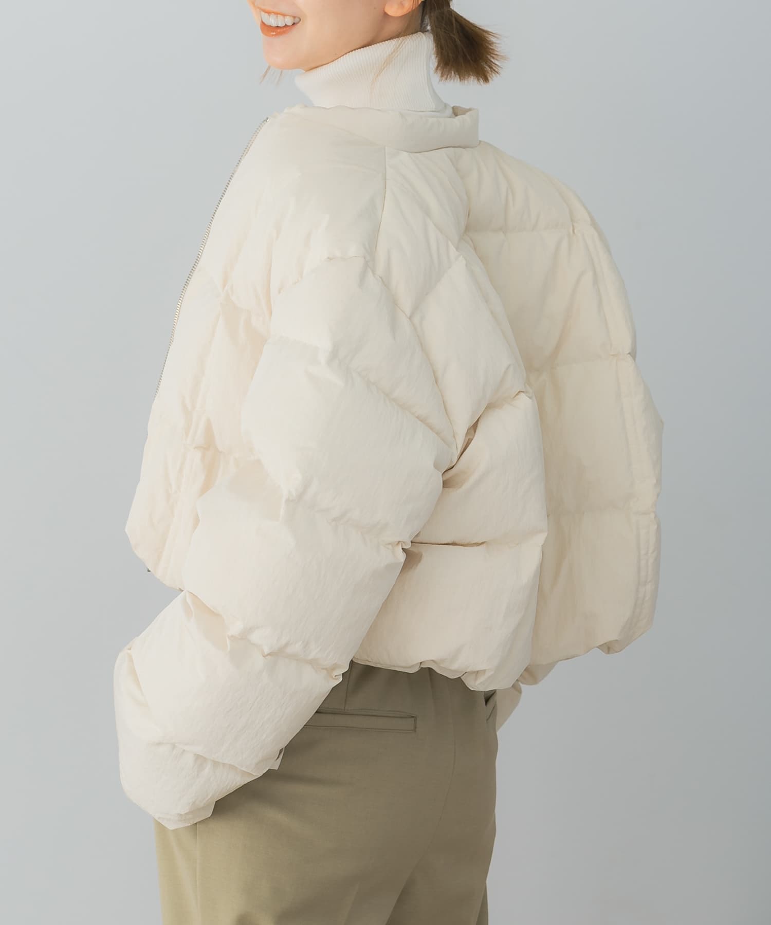 le quilting down cropped jacket[LE23JK15-RL37]｜URBAN RESEARCH公式