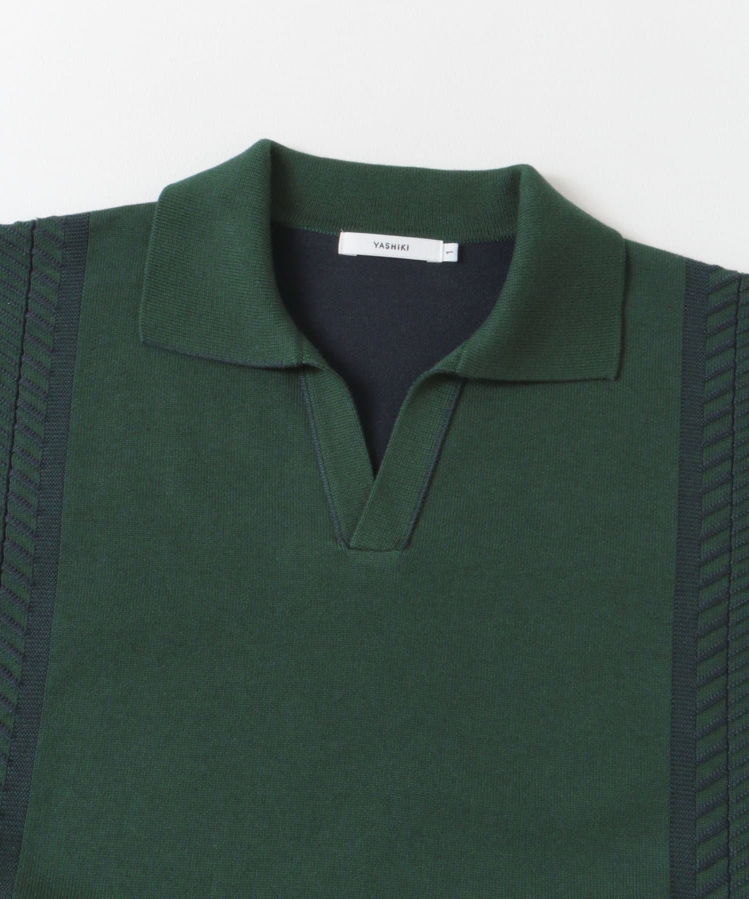 YASHIKI Shunrin Skipper Knit[DM44YSK24SSKN06]｜URBAN