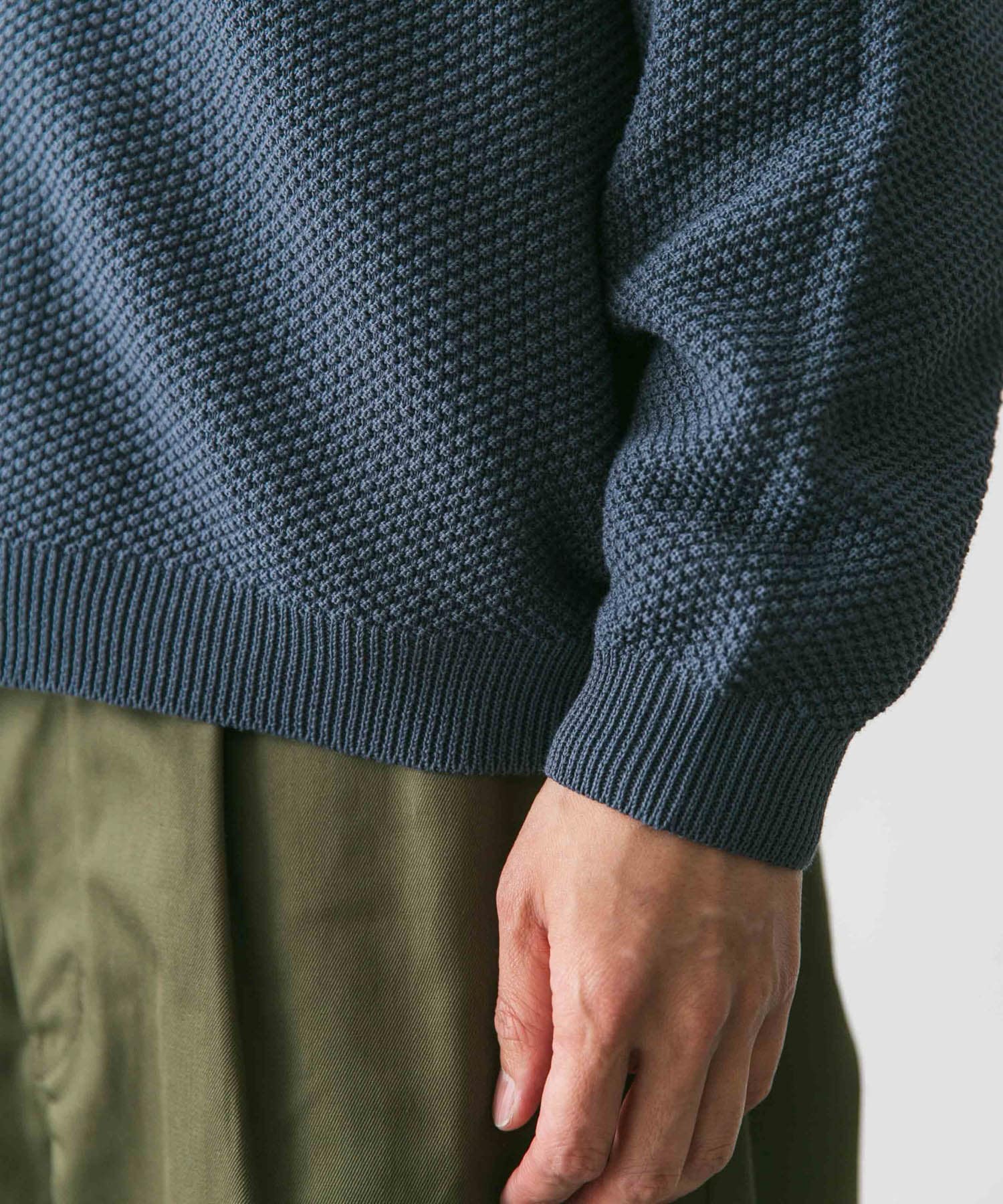STILL BY HAND Crispy cotton cardigan[DM44KN03241PUS]｜URBAN