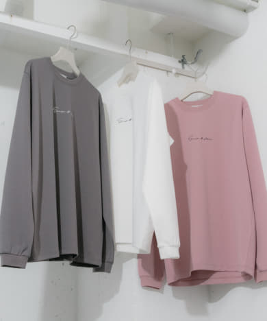 シシュウポンチロングスリーブTシャツ