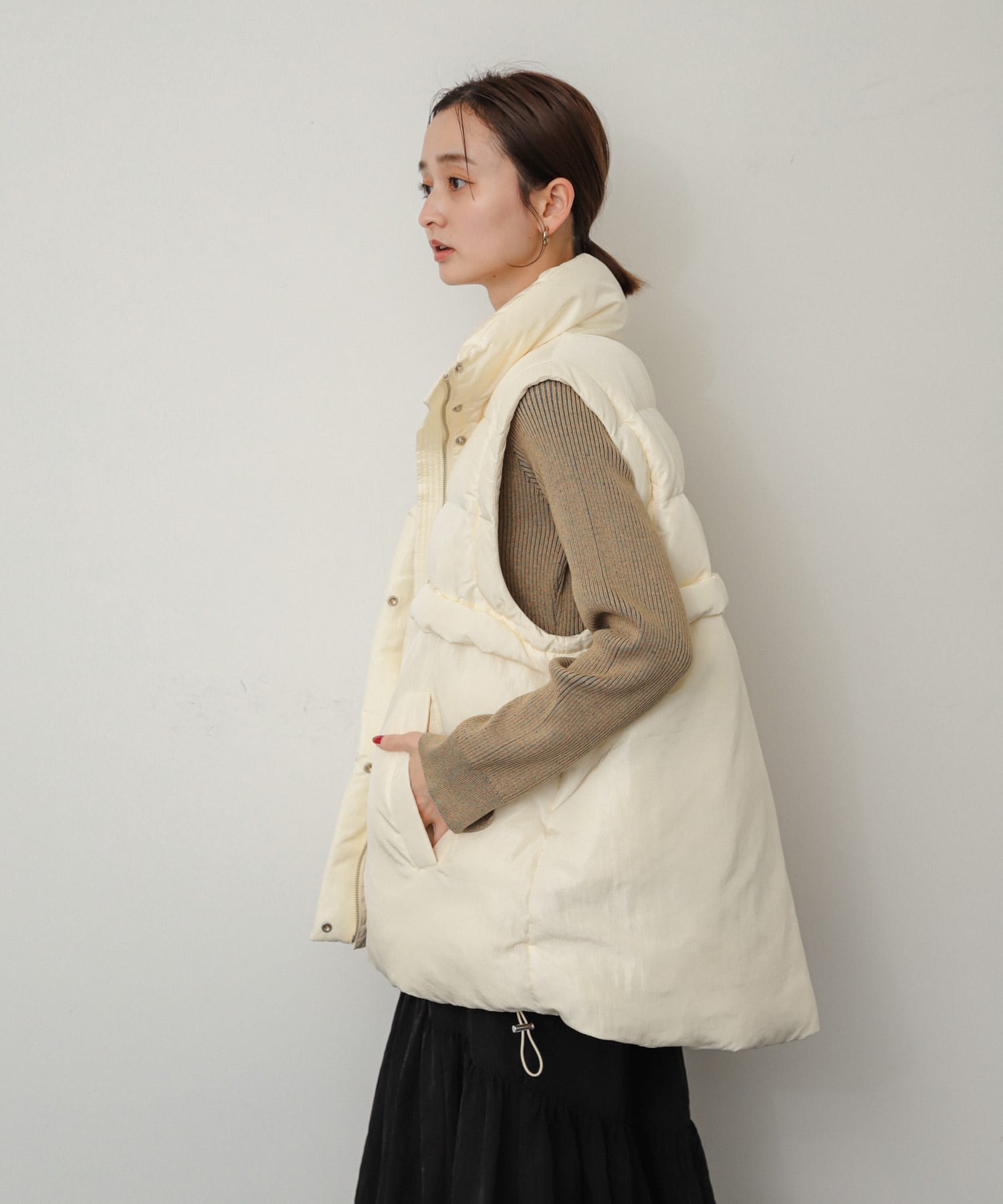 WEB/一部店舗限定』2WAYスタンドカラーダウン[AA47-27S105