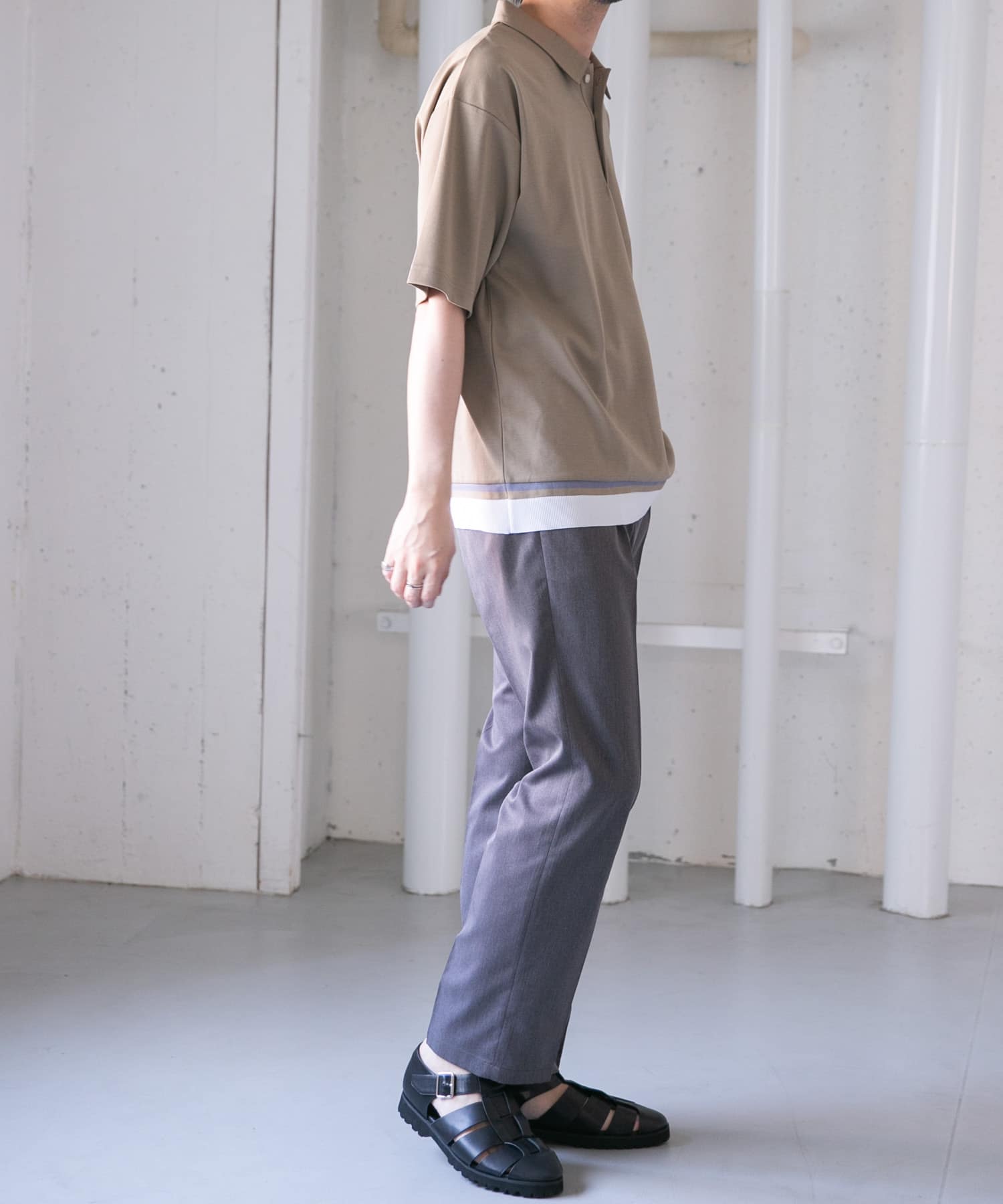 セール】 コットンカシミヤ ニットパンツ （その他パンツ）｜J