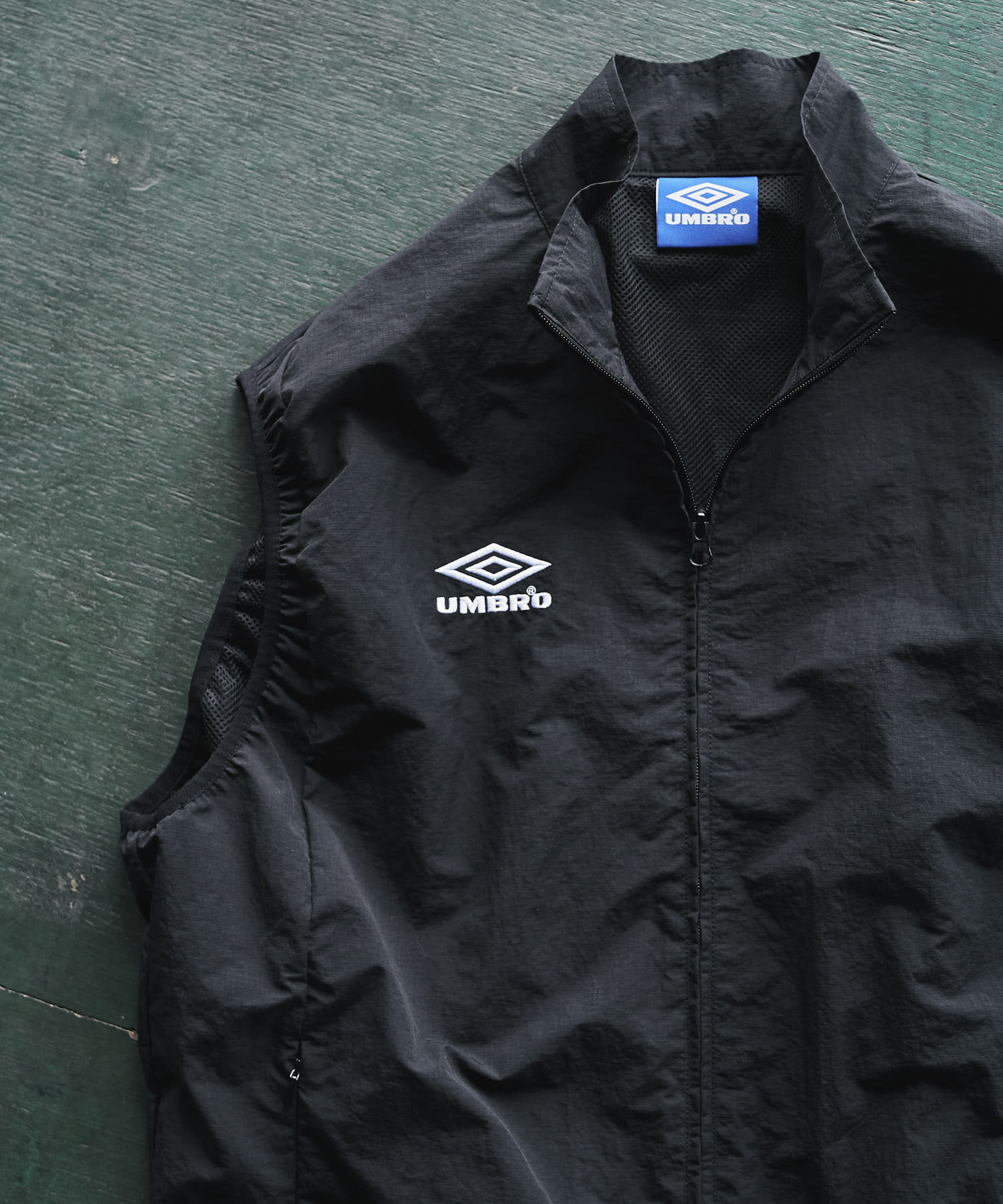 UMBRO/別注 Nylon Full Zip Vest｜Daytona Park(FREAK'S STORE