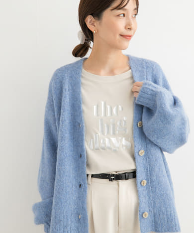 箔プリントロゴTシャツ