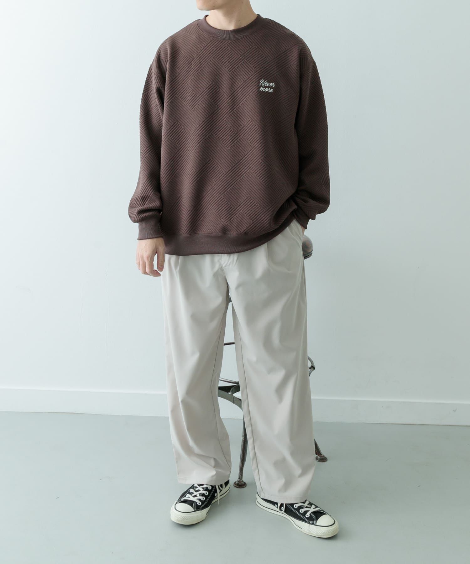 XLサイズあり』刺繍ジャカードロングスリーブカットソー[ITA4-11B006]｜URBAN RESEARCH公式ファッション通販