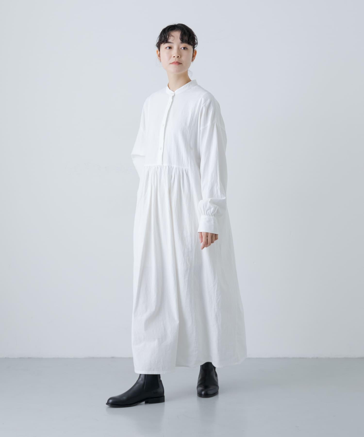 URBAN RESEARCH DOORS - 新品タグ付◉ コットンボイルギャザー