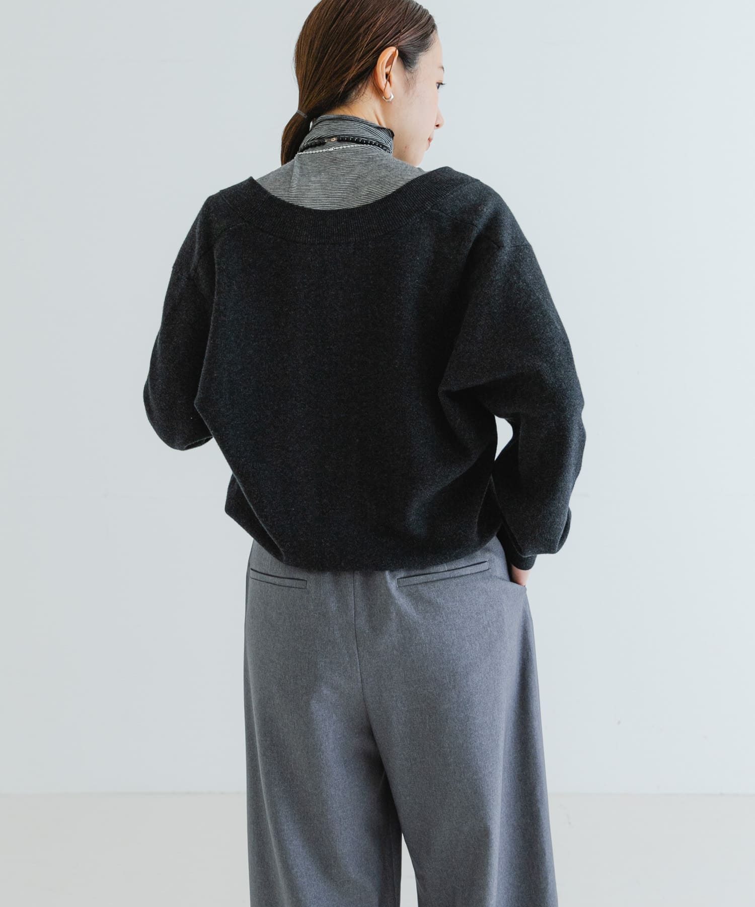 MADE IN JAPAN』カシミヤシルクタートルカットソー[UR47-21T018