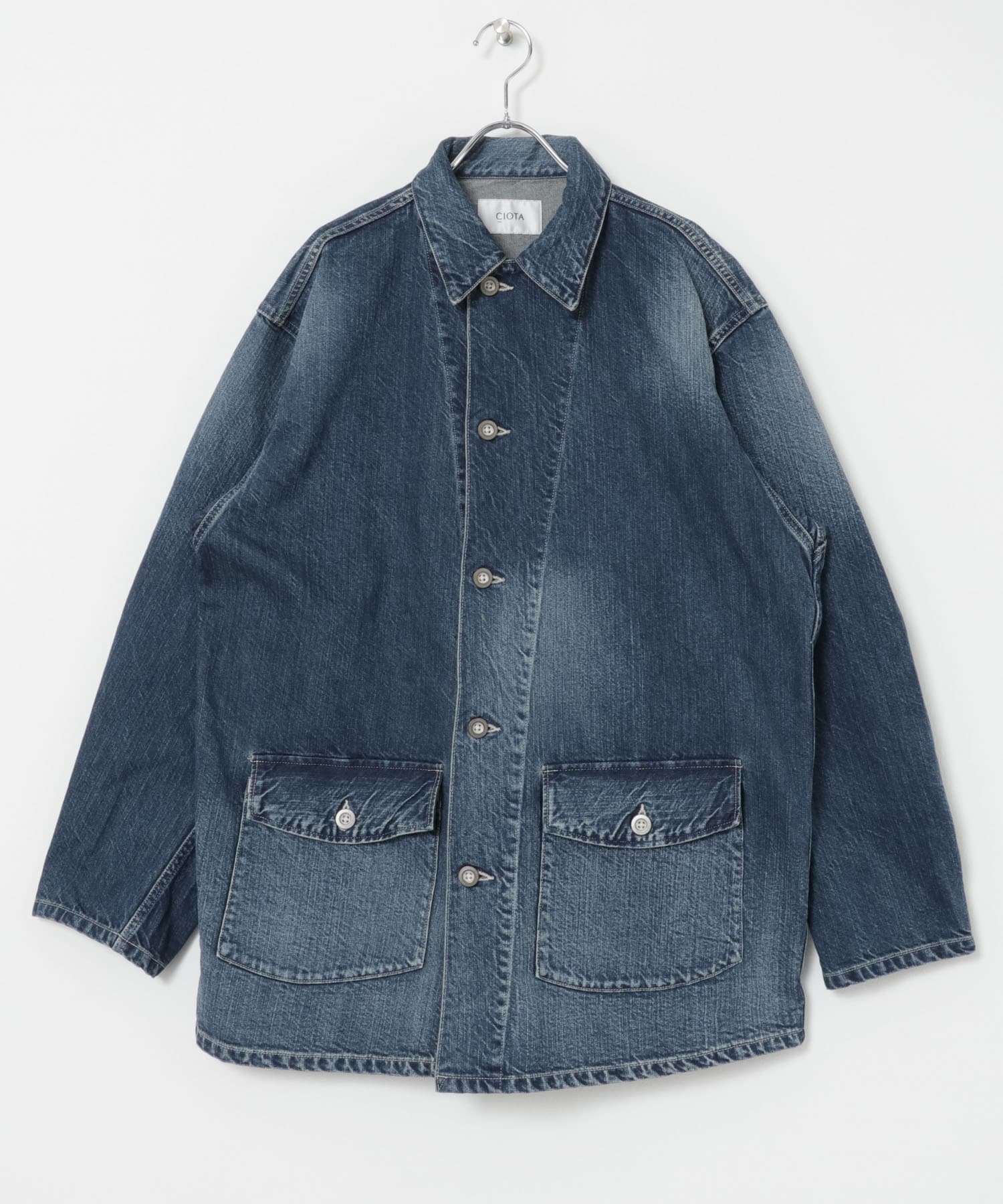 CIOTA M-41 Denim Coverall Jacket[UMA4-136PIMDBLD]｜URBAN