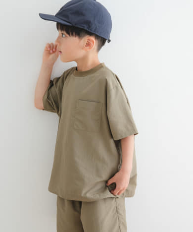 『セットアップ対応』 撥水ドロストプルオーバー(KIDS)