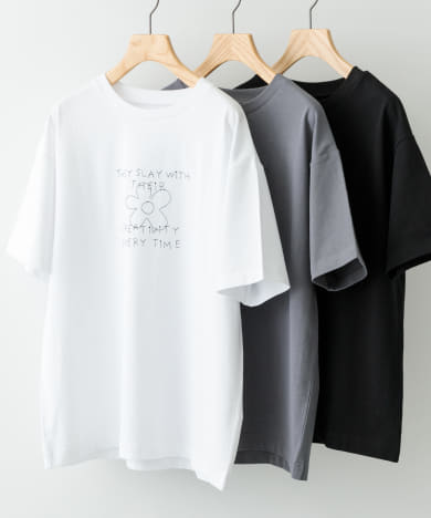 レタード刺繍Tシャツ creativity