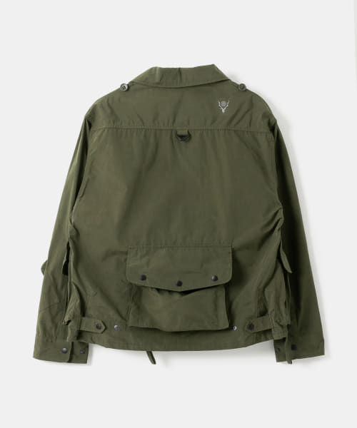 South 2 West 8 Tenkara Shirt - Wax Coating EJ781-BSM94: Olive South 2 West 8 Tenkara Shirt - Wax Coating EJ781-BSM94: Olive