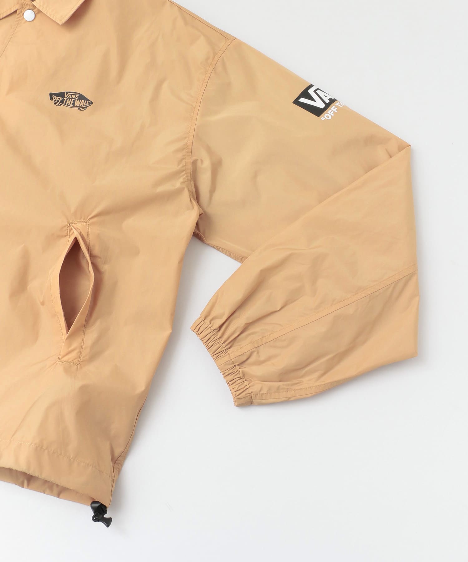 vans windbreaker yellow