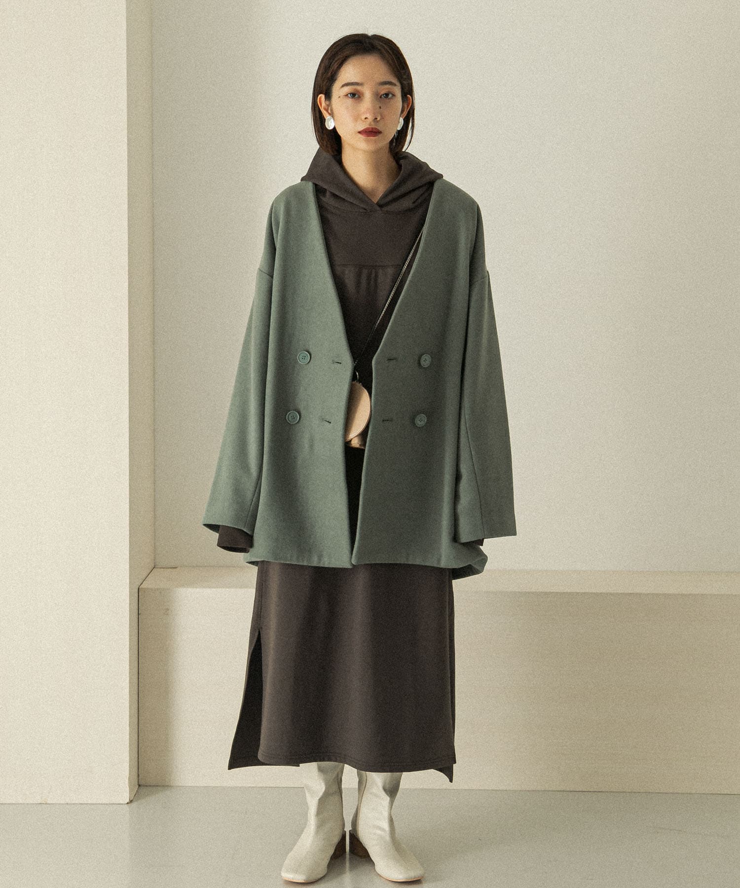 2021新春福袋】 KBF URBAN RESEARCH ショートコート 七分袖 