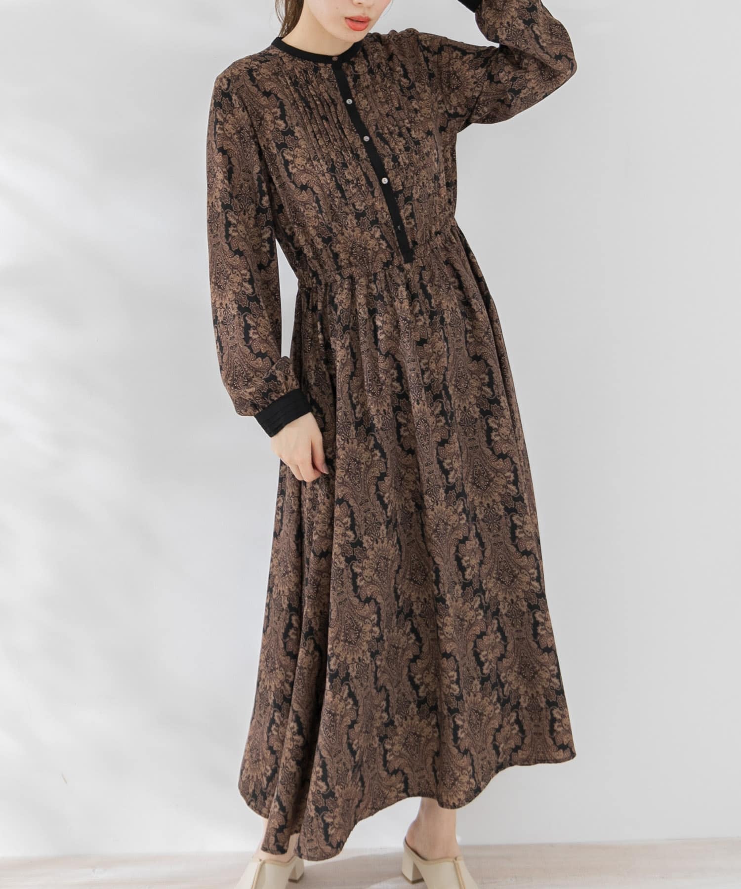 ダマスクプリントワンピース La06 26k017 Urban Research公式ファッション通販 ダマスクプリントワンピース La06 26k017 Urban Research公式ファッション通販
