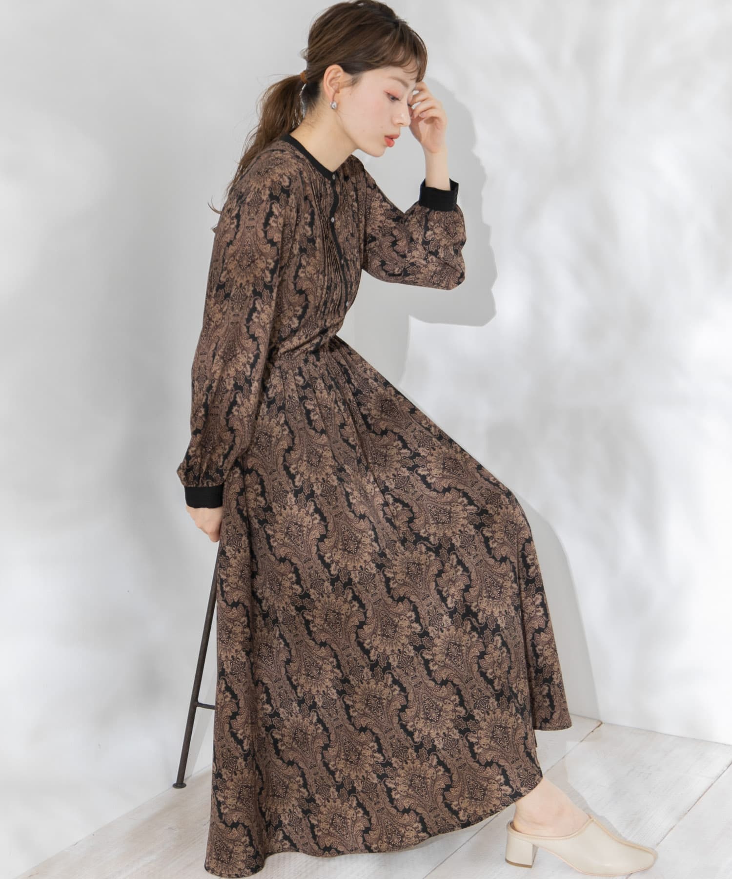ダマスクプリントワンピース La06 26k017 Urban Research公式ファッション通販