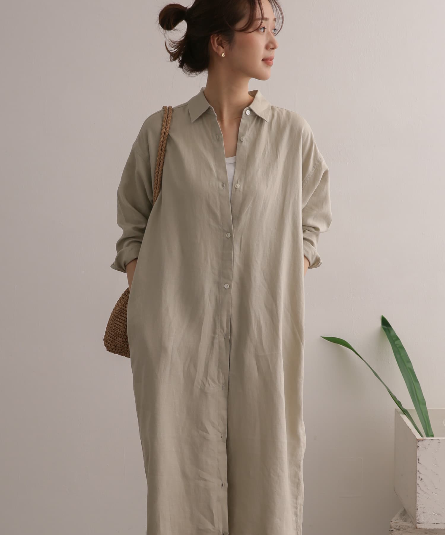 リネンバックタックシャツワンピース Dr15 26m501 Urban Research公式ファッション通販 リネンバックタックシャツワンピース Dr15 26m501 Urban Research公式ファッション通販