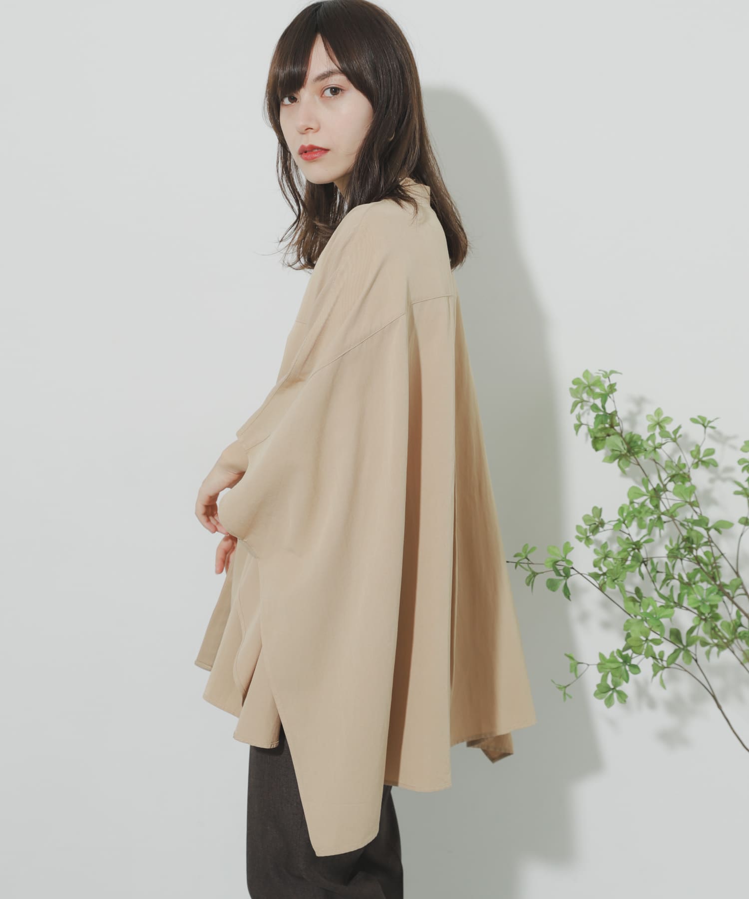 Web 一部店舗限定 ポンチョシルエットシャツ 15 23l121 Urban Research公式ファッション通販